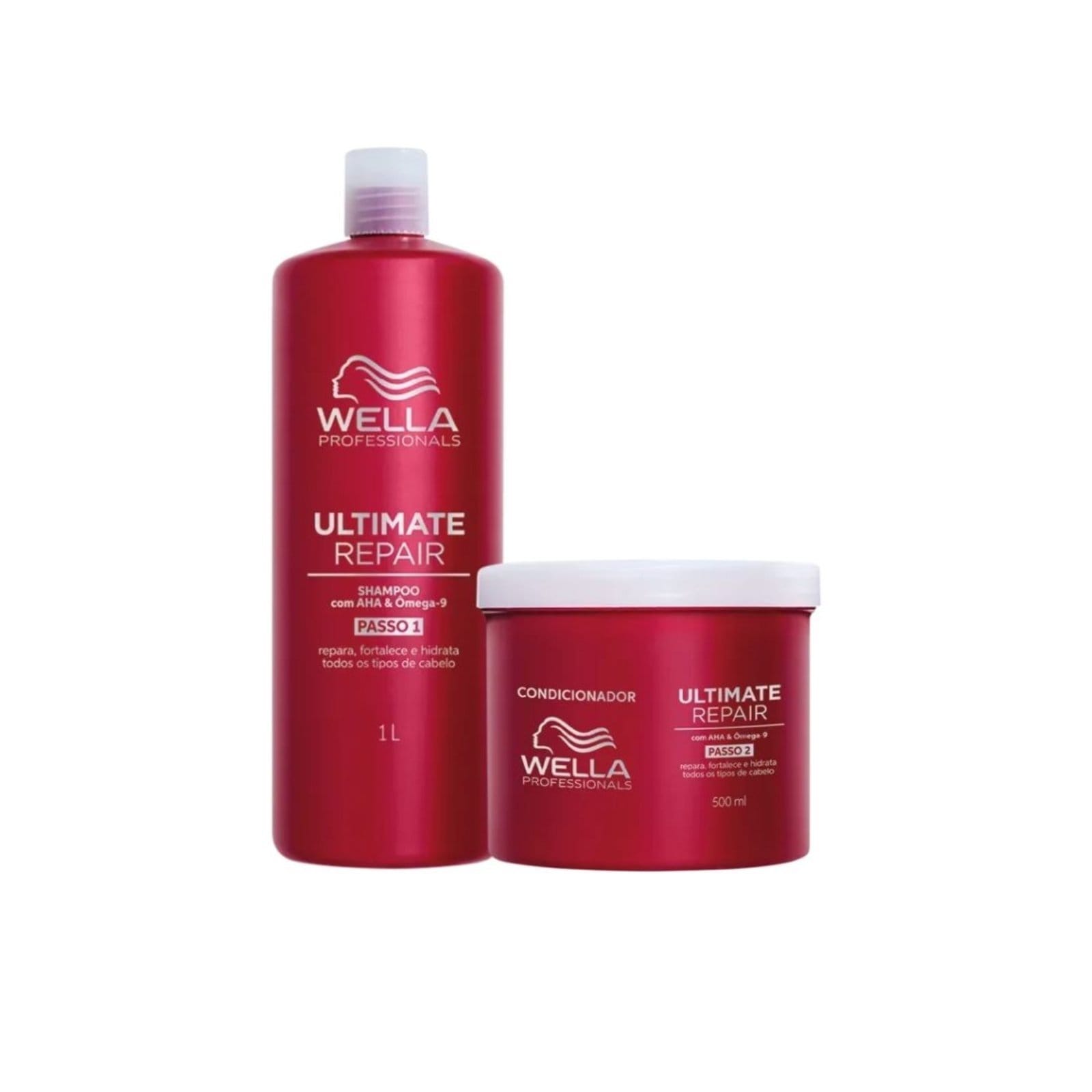 Wella Kit Ultimate Repair Shampoo 1L+ Mascara 500Ml
