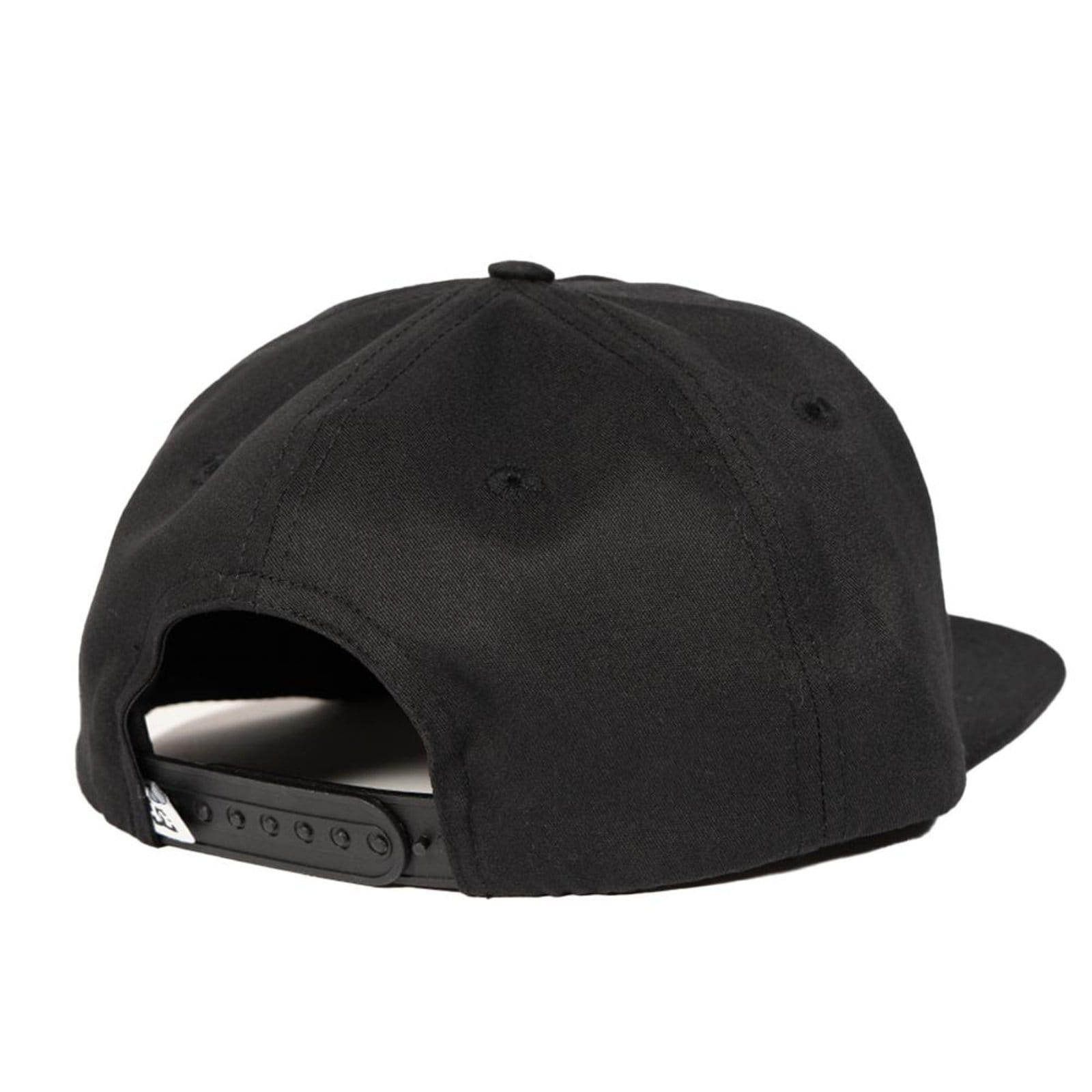 Vista 2 Boné DC Shoes Aba Reta Fall Back Strapback SM25 DC Shoes preto