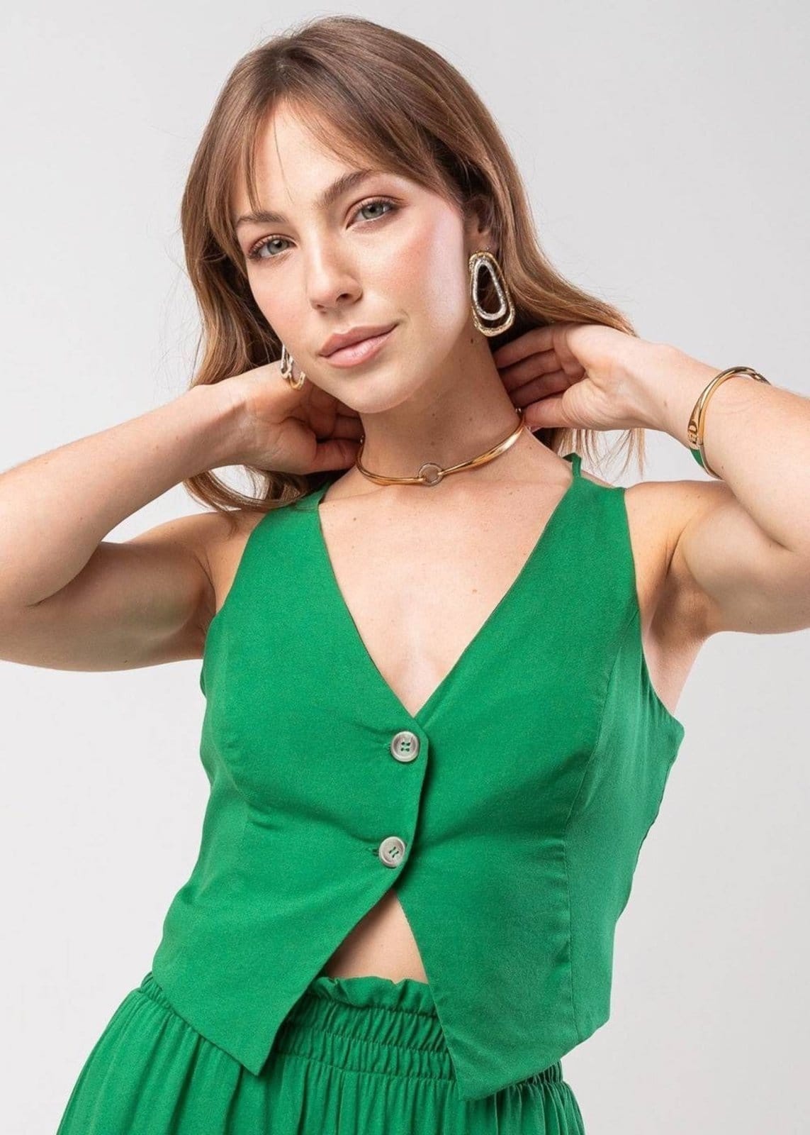 Vista 2 Colete Sawary Regulador - 278832 Sawary verde