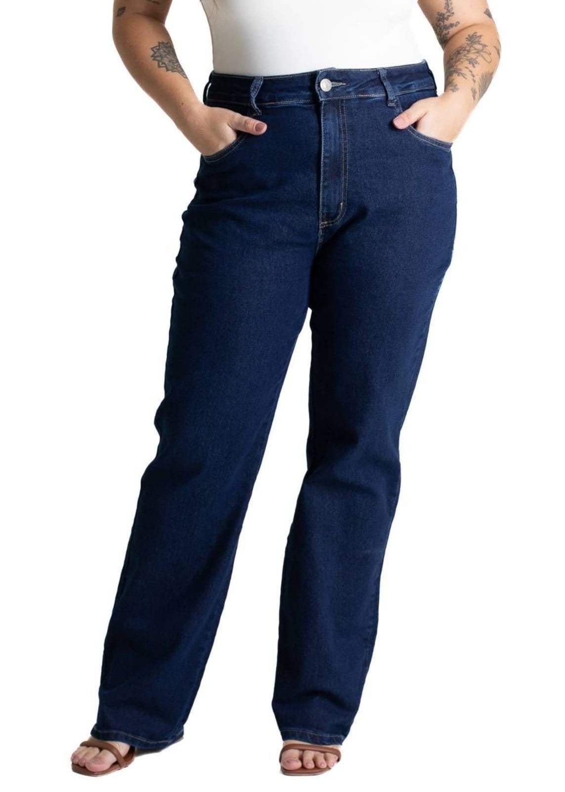 Calça Jeans Sawary Plus Size Petit - 280934