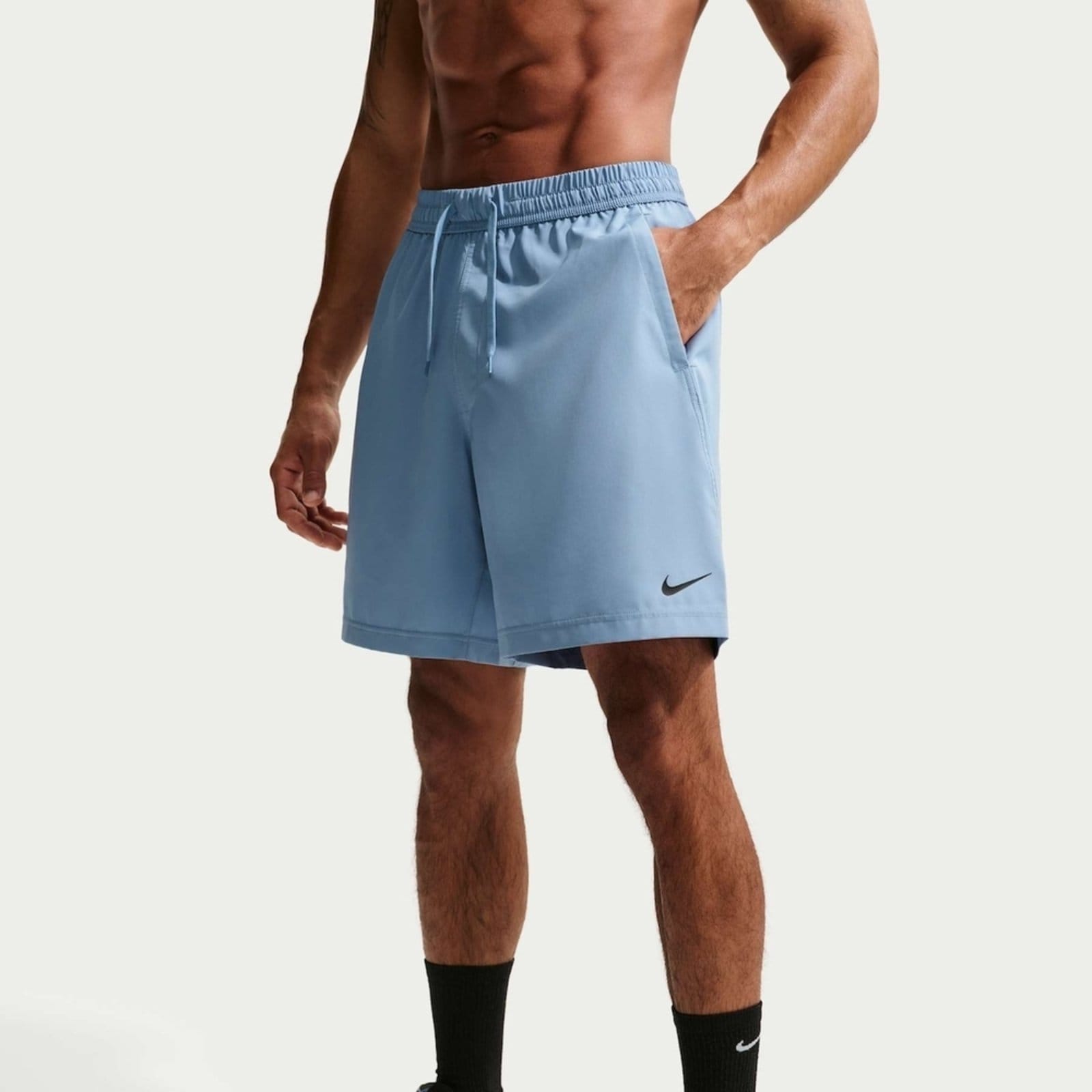 Vista 2 Shorts Nike Form Dri-FIT Masculino Nike Cinza