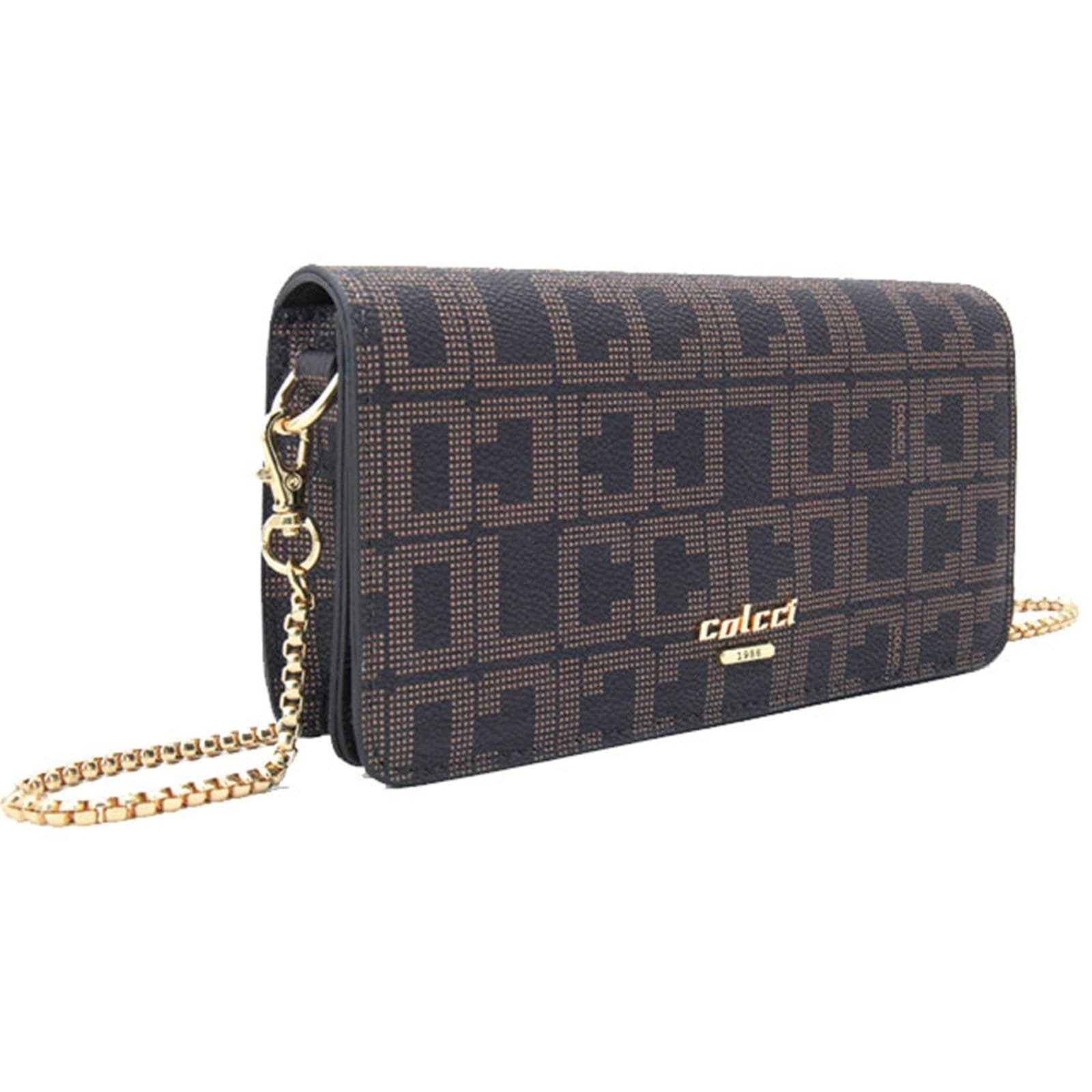 Vista 2 Carteira Colcci Logomania In25 Feminino Colcci marrom