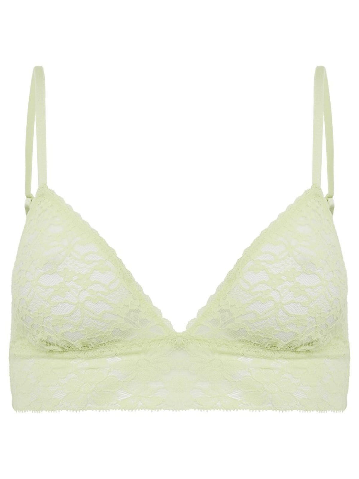 Sutiã Triângulo Renda Sweet Lace Verde Pistachio Ice