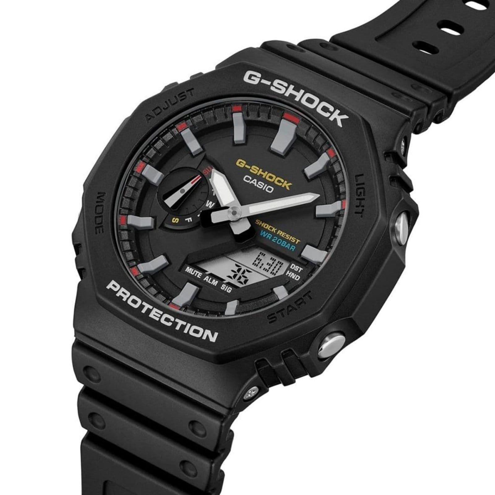 Vista 2 Relógio G-Shock GA-2100RL-1ADR G-SHOCK preto