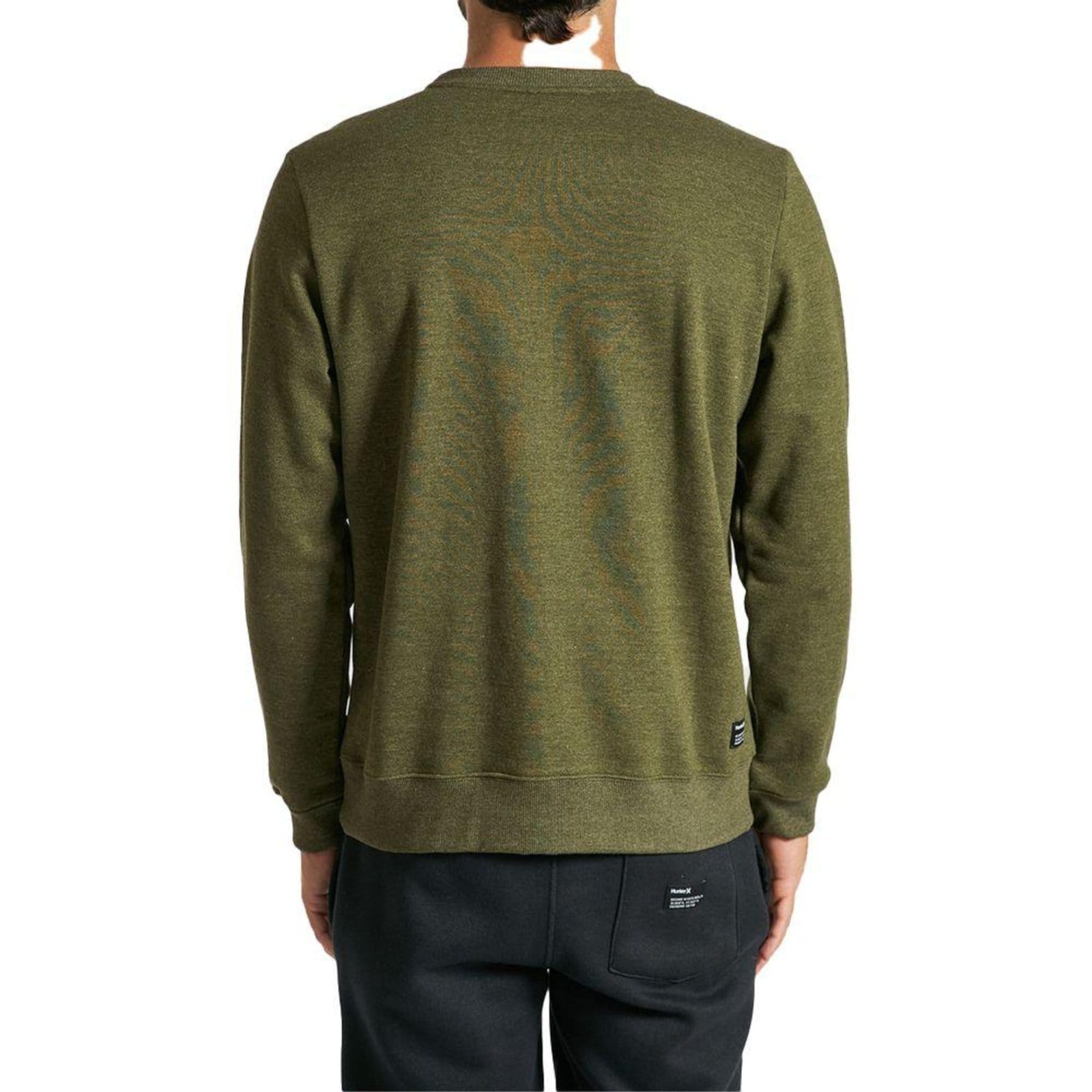 Vista 2 Moletom Hurley Careca Icon Masculino Escuro Mescla hurley verde