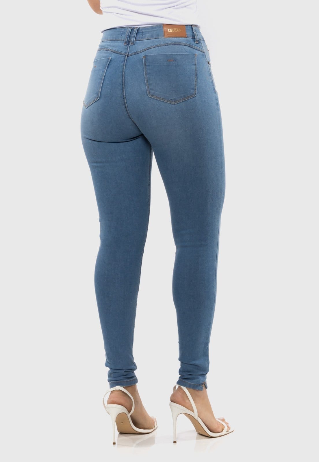 Vista 2 Calça Feminina Cigarrete Skinny Crocker - 50297 Crocker jeans