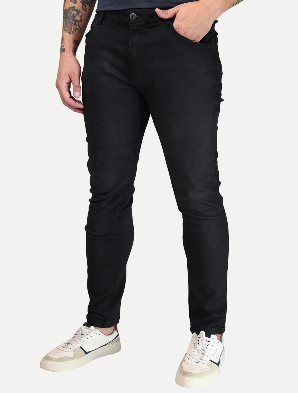 Calça Ellus Jeans Masculina Skinny Jogging Vivo Escura
