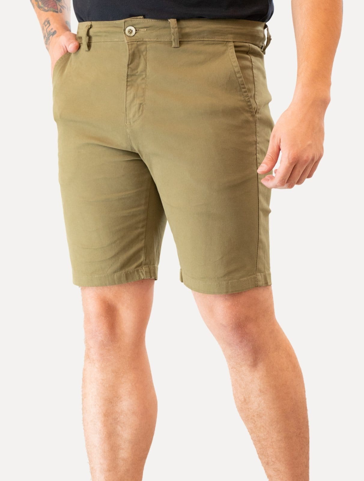 Bermuda Original Penguin Masculina Sarja Chino Elastano