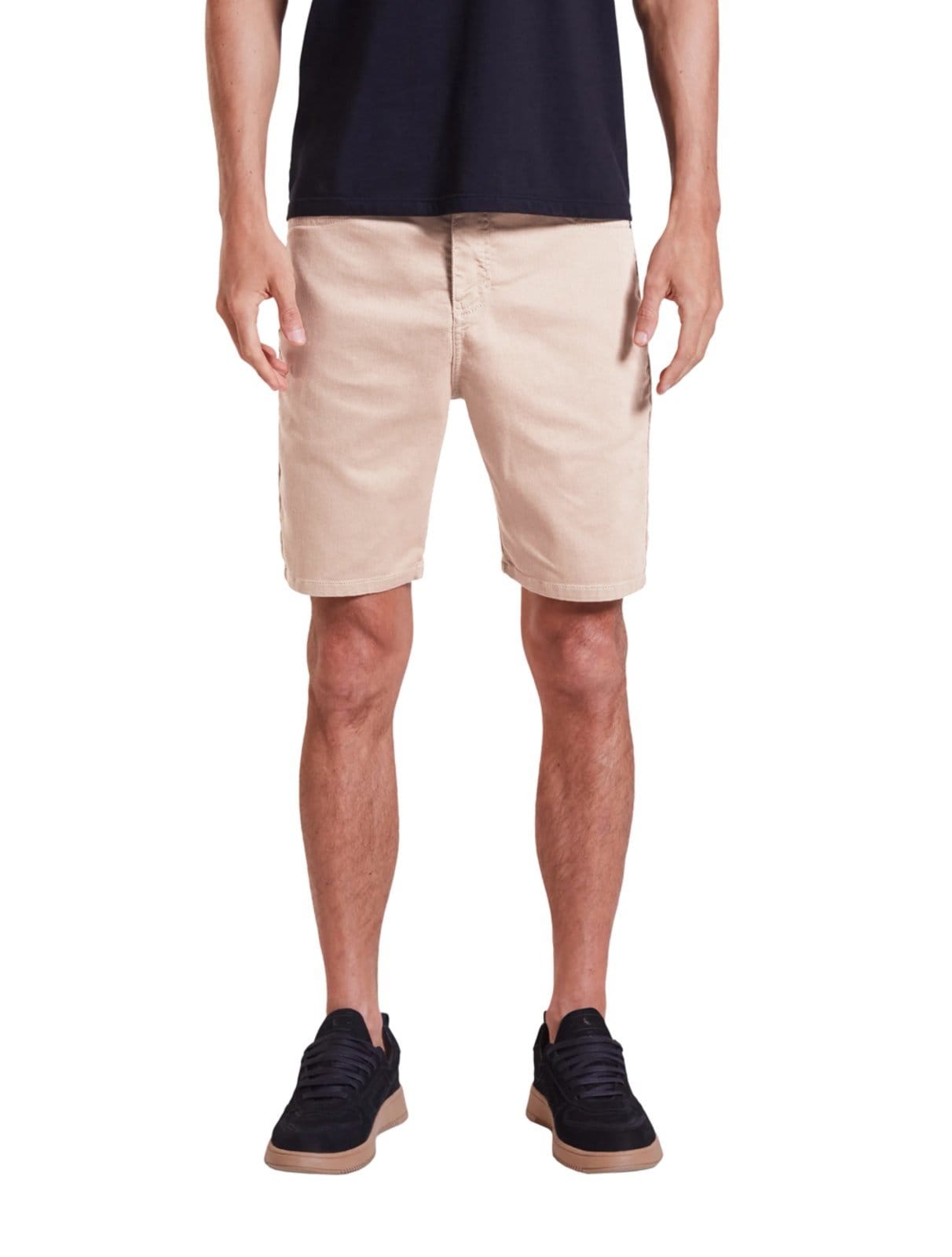 Bermuda Reserva Masculina Sarja Color Areia