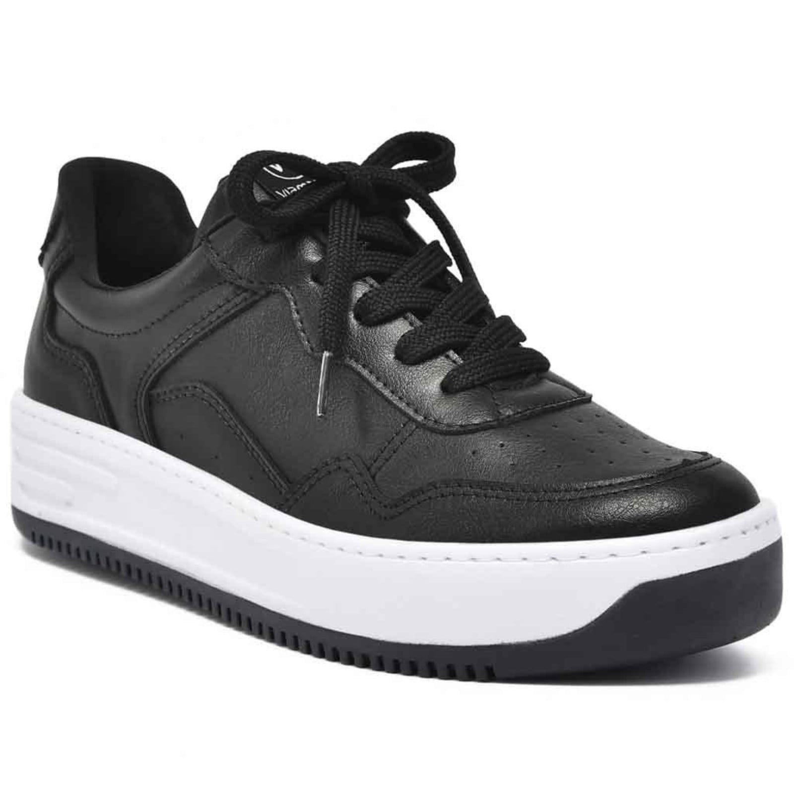 Tênis Via Marte Feminino Casual 065-002 Preto