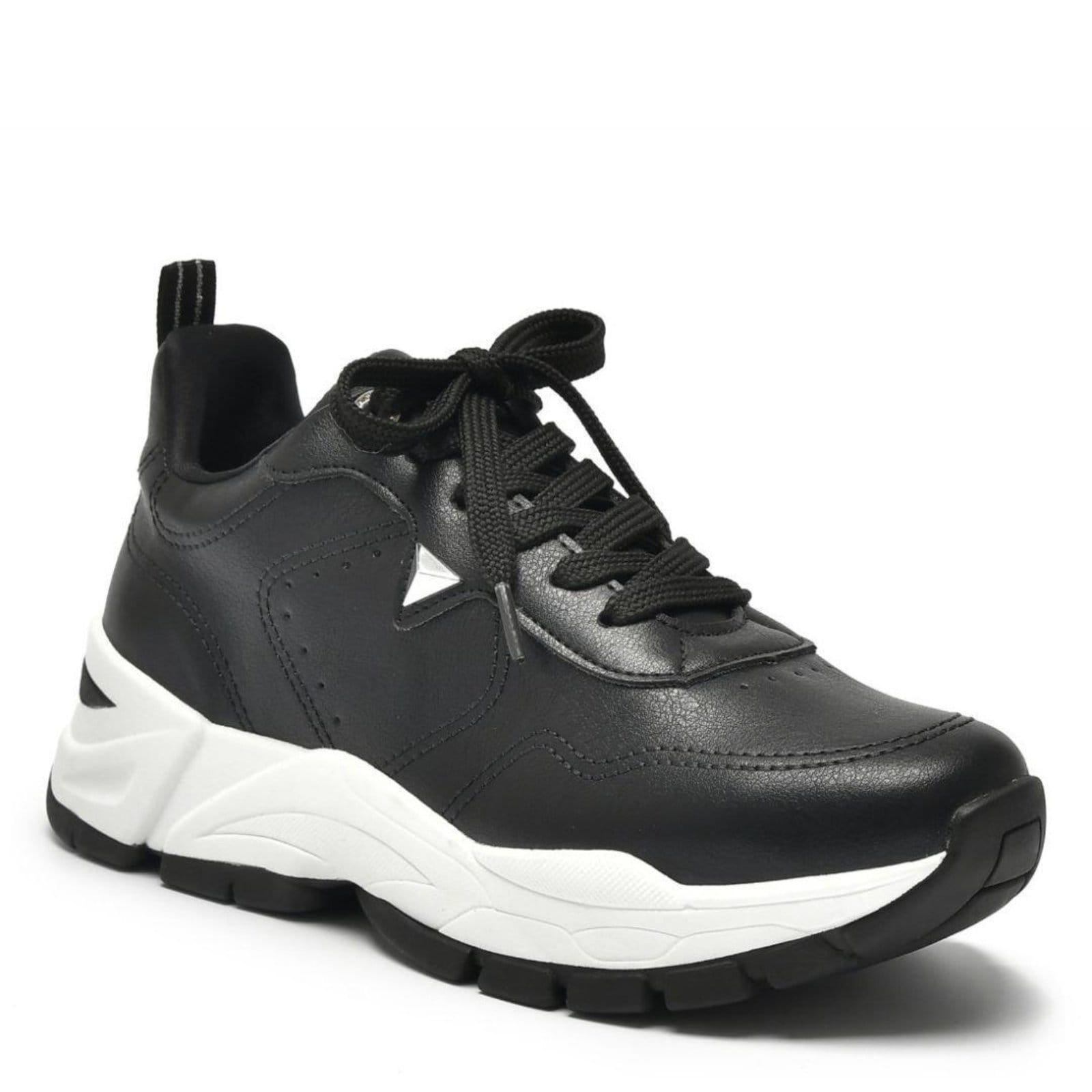 Vista 2 Tênis Via Marte Feminino Casual 065-002 Preto VIA MARTE incolor