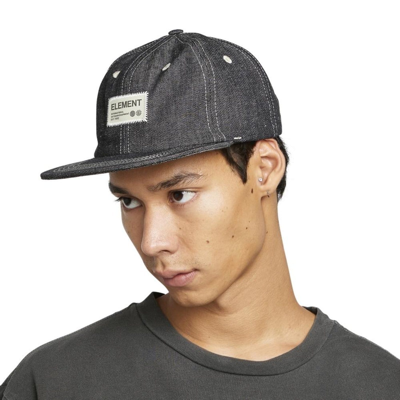 Vista 2 Boné Element Aba Reta Pool WT24 Element preto