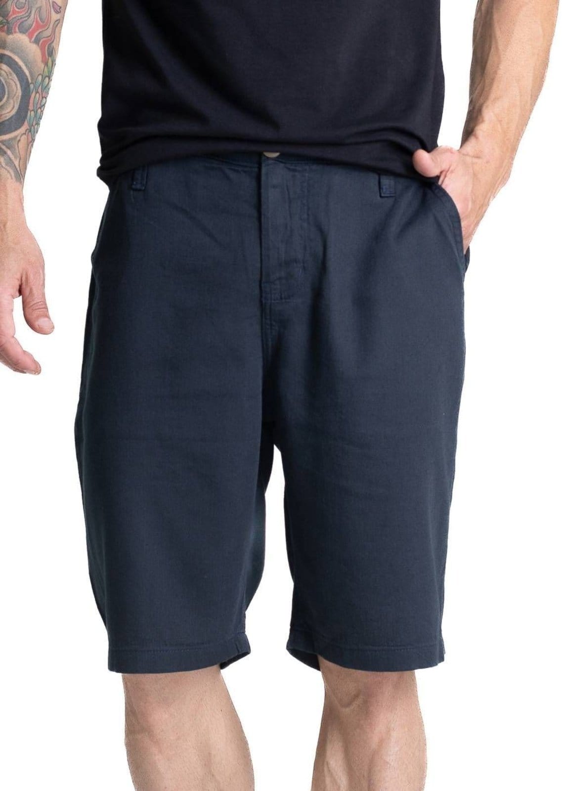 Vista principal Bermuda Linho Sawary - 281161 Sawary azul