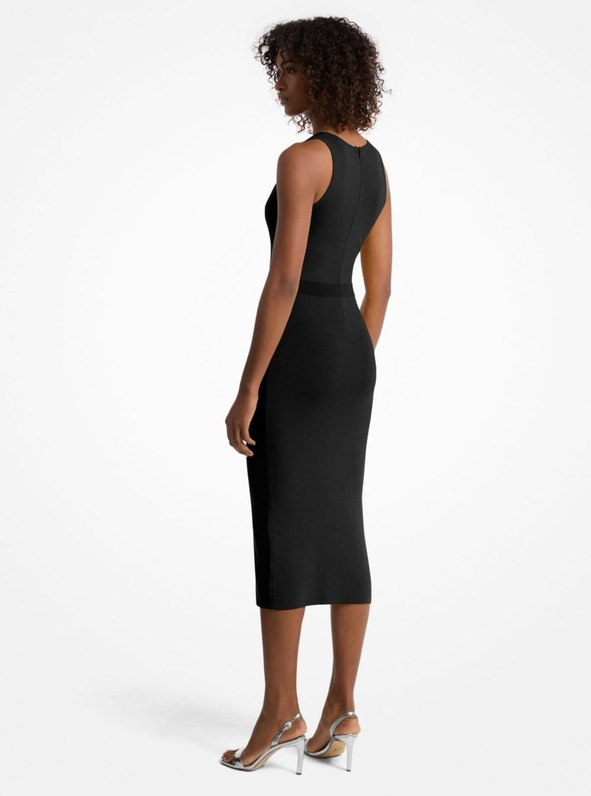 Vestido Midi De Elastano Jr582zv5zv001 - 2