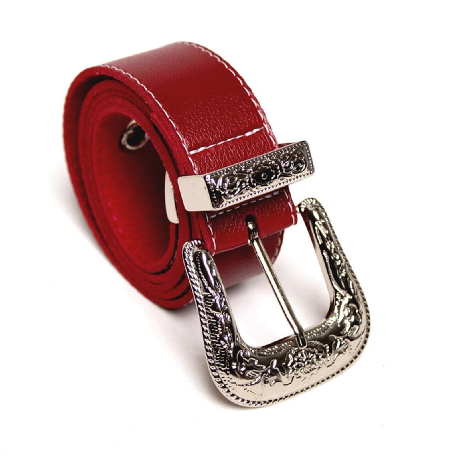 Vista 2 Cinto Feminino Boho Artlux Vermelho FM00 Artlux pink