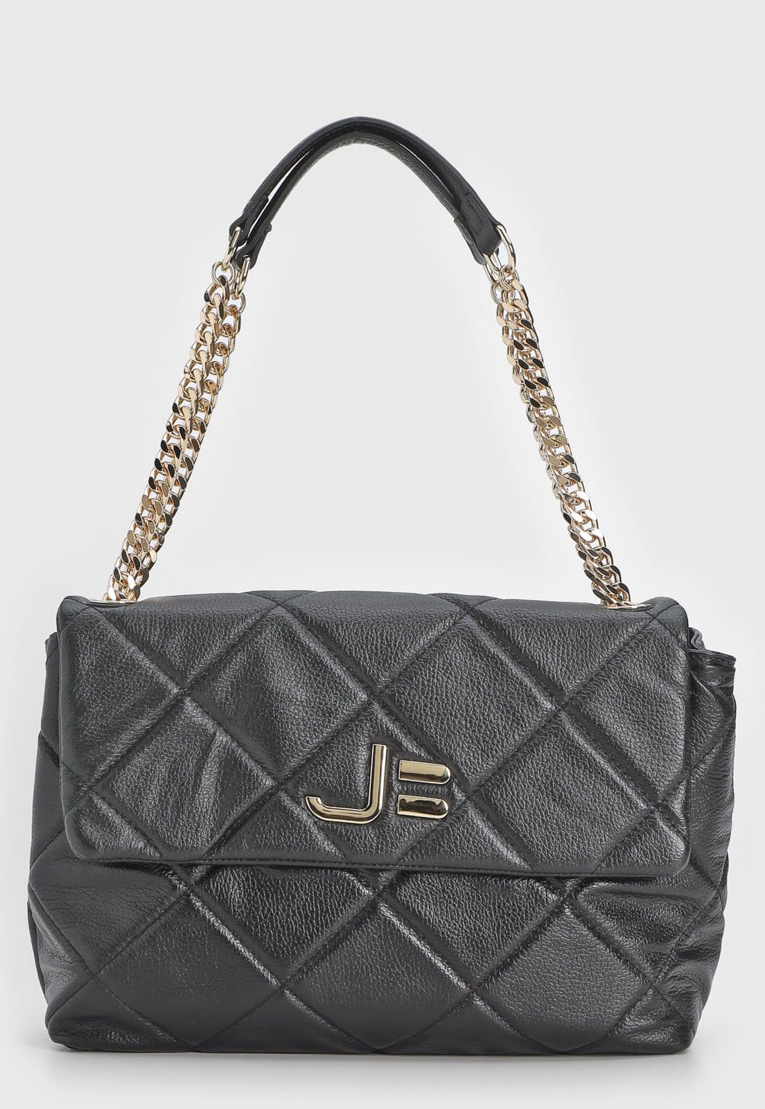 Bolsa Jorge Bischoff Matelassê Preta