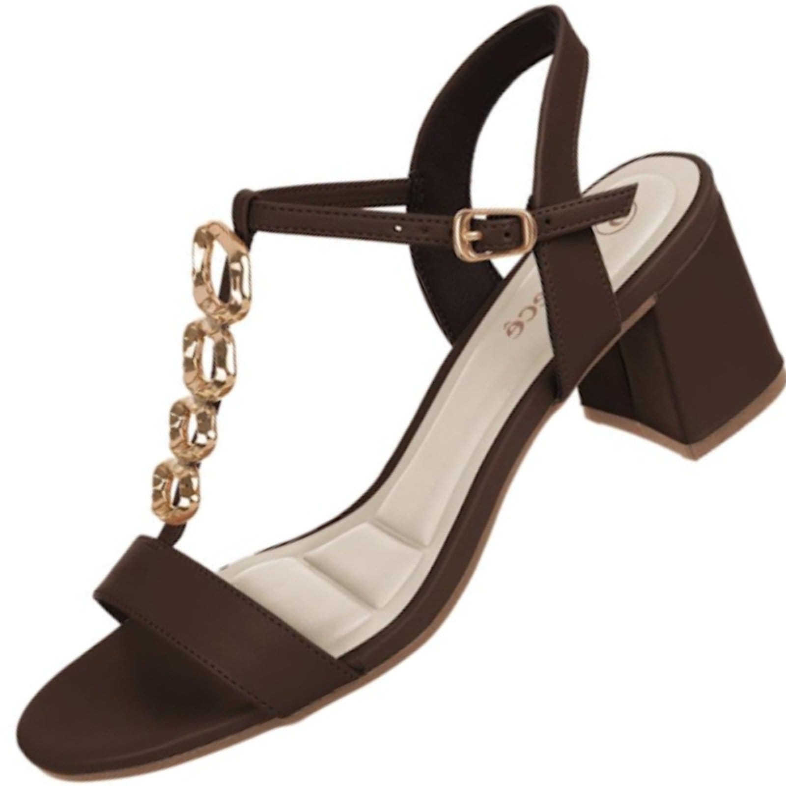 Vista 2 Sandalia ce T5280-264 Feminina BR SPORTS café