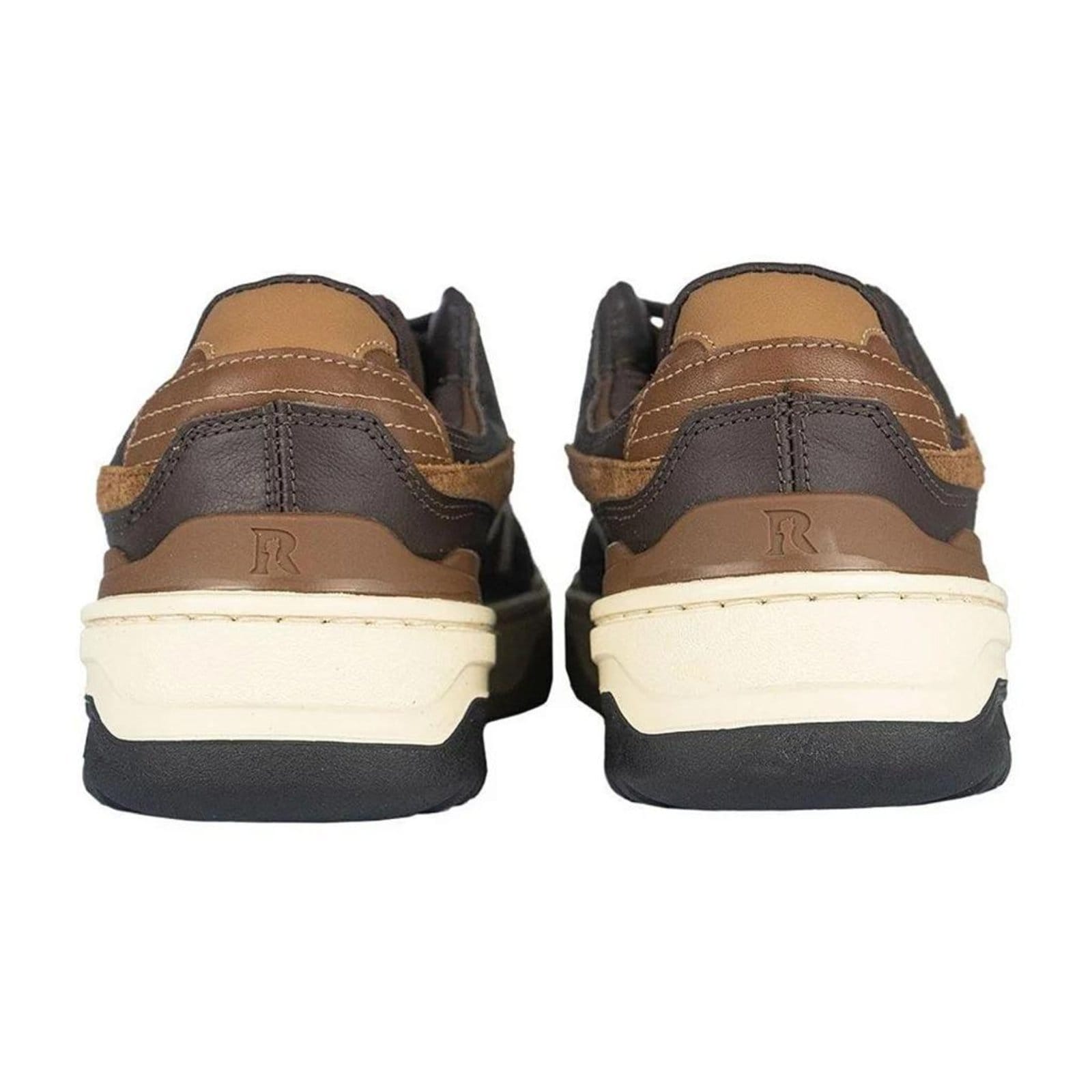 Vista 2 Tenis Masculino Reserva R Broox Café RESERVA GO marrom