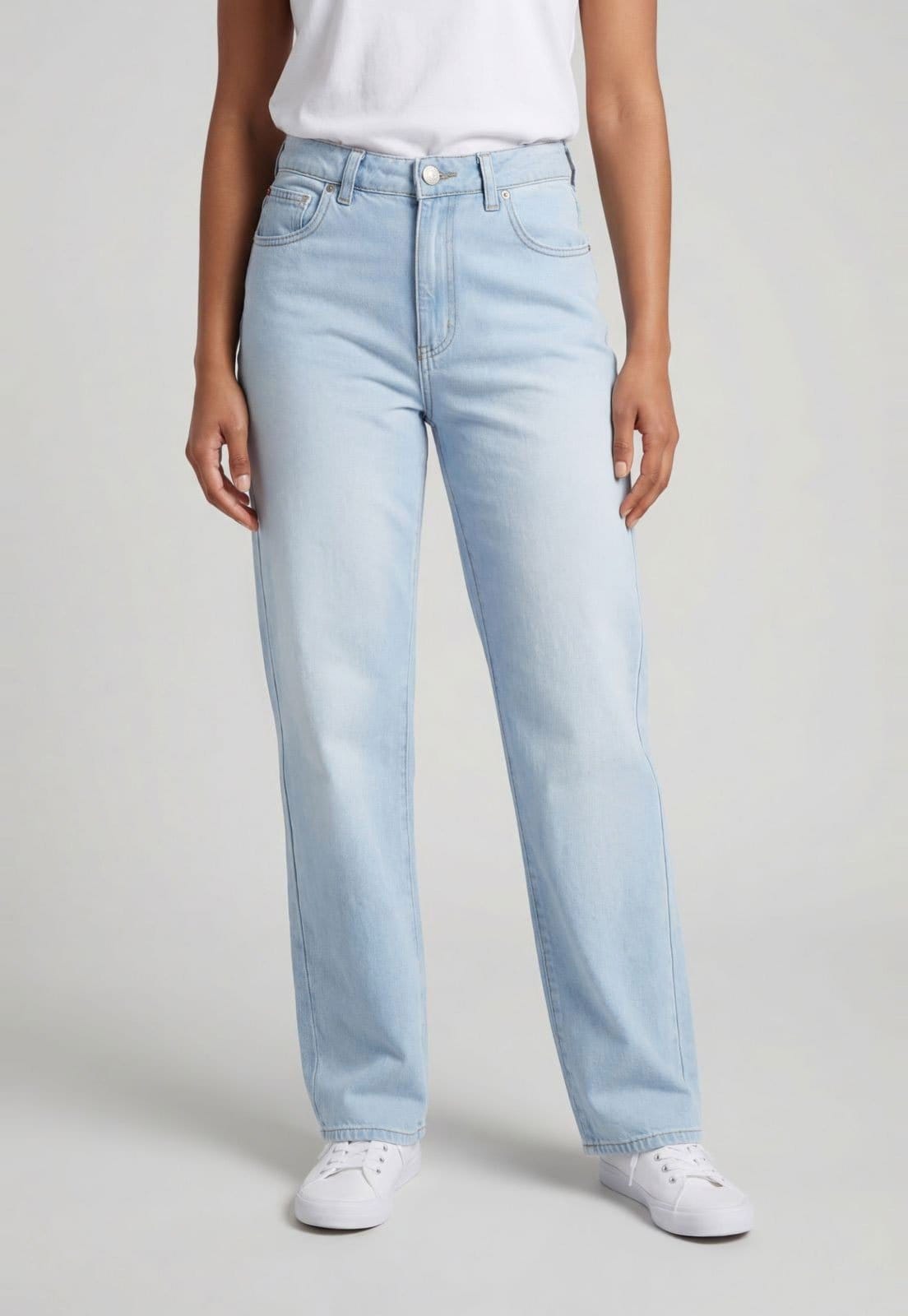 Calça Jeans Feminina Forum Reta Claro