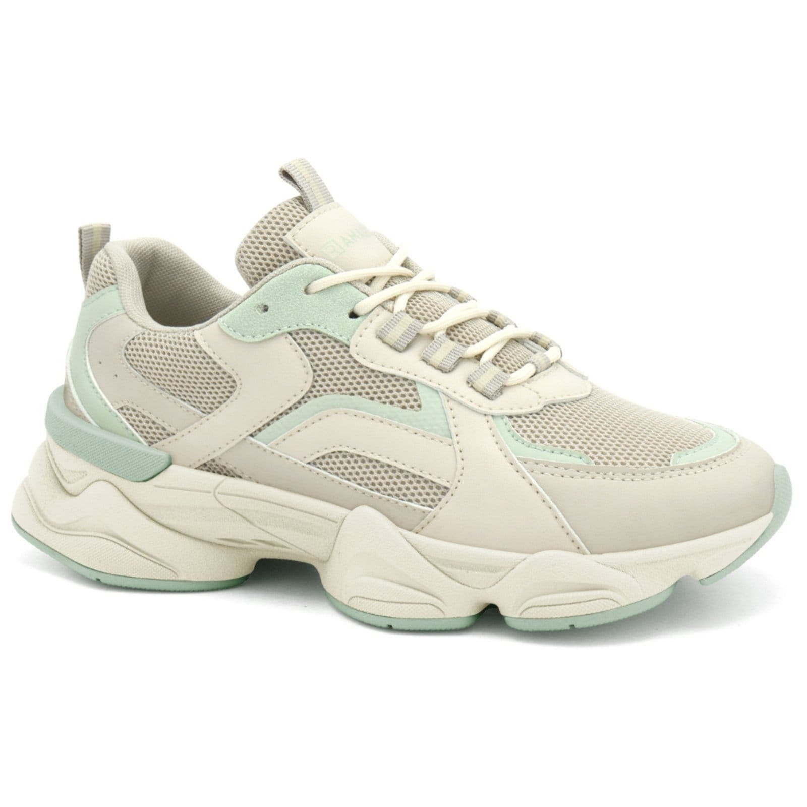 Vista principal Tênis Feminino Sola Alta Ramarim 2590132-2 RAMARIM bege