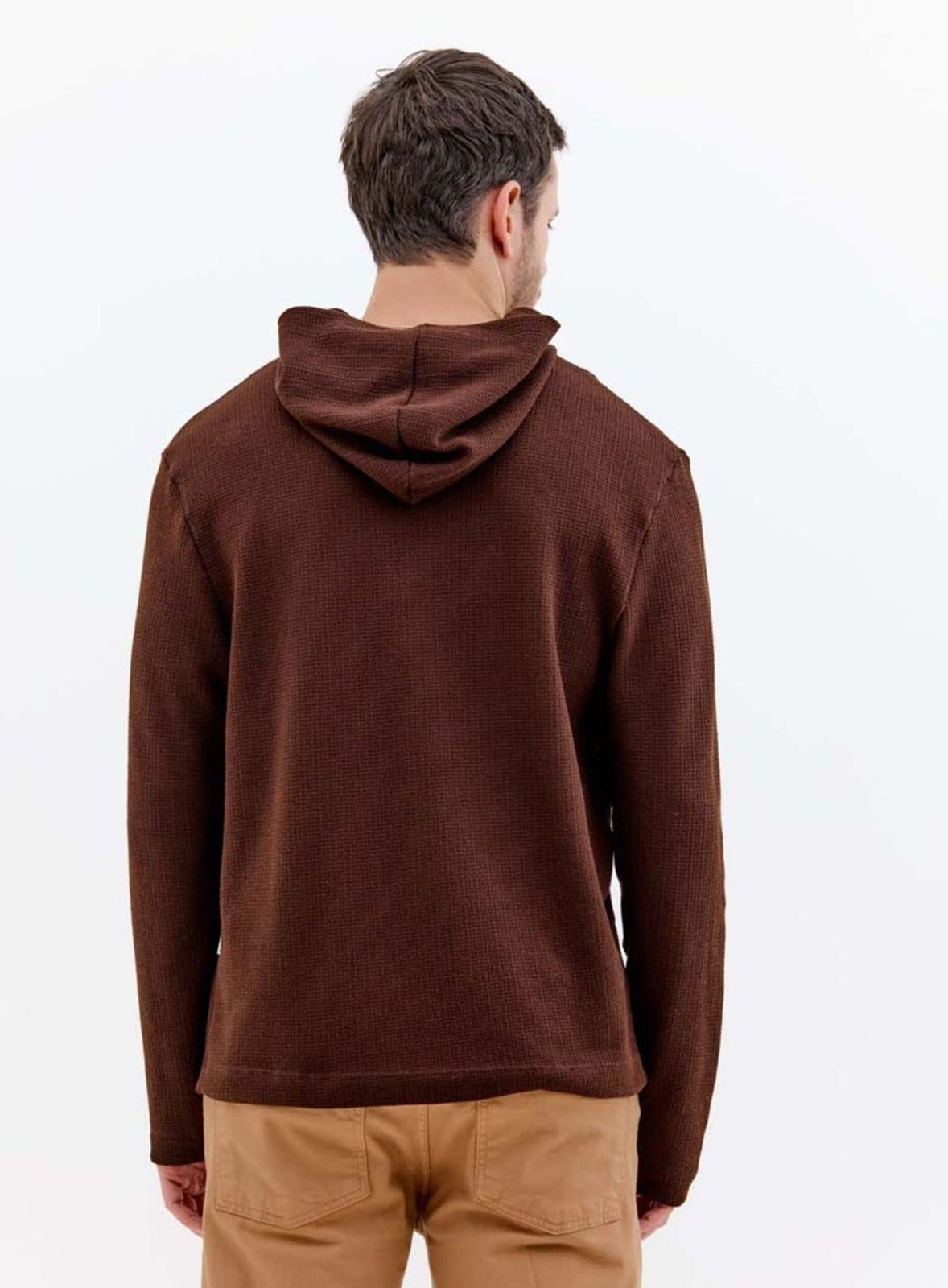 Vista 2 Camiseta com Capuz Triton Nobuck Triton marrom