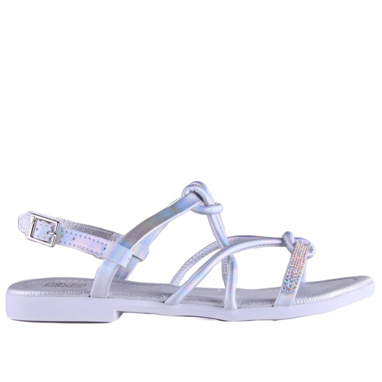 Vista principal Sandália Feminina Zariff M656145 Zariff Zariff prata