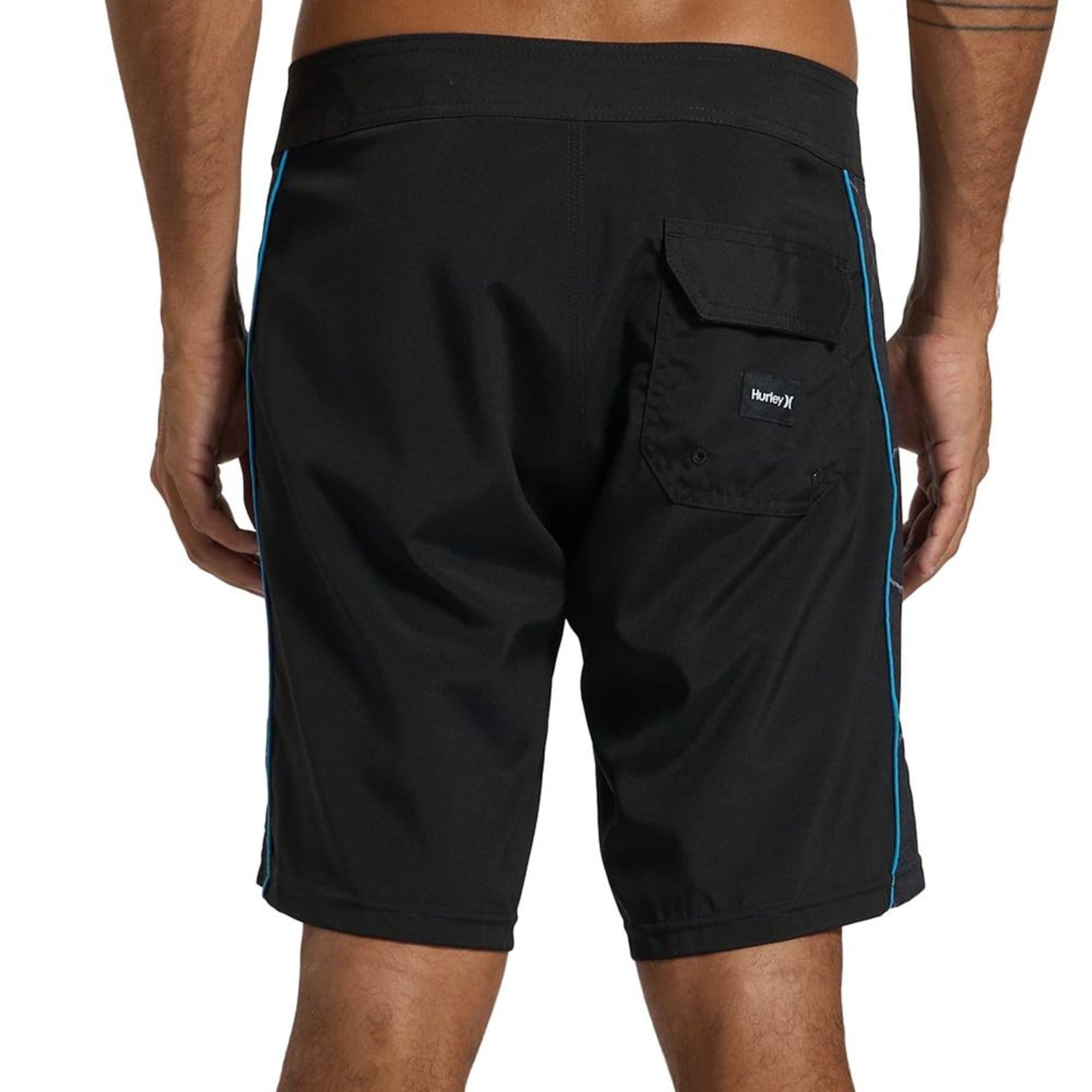 Vista 2 Bermuda Hurley Beachside Solo 18" SM26 Masculina " hurley preto