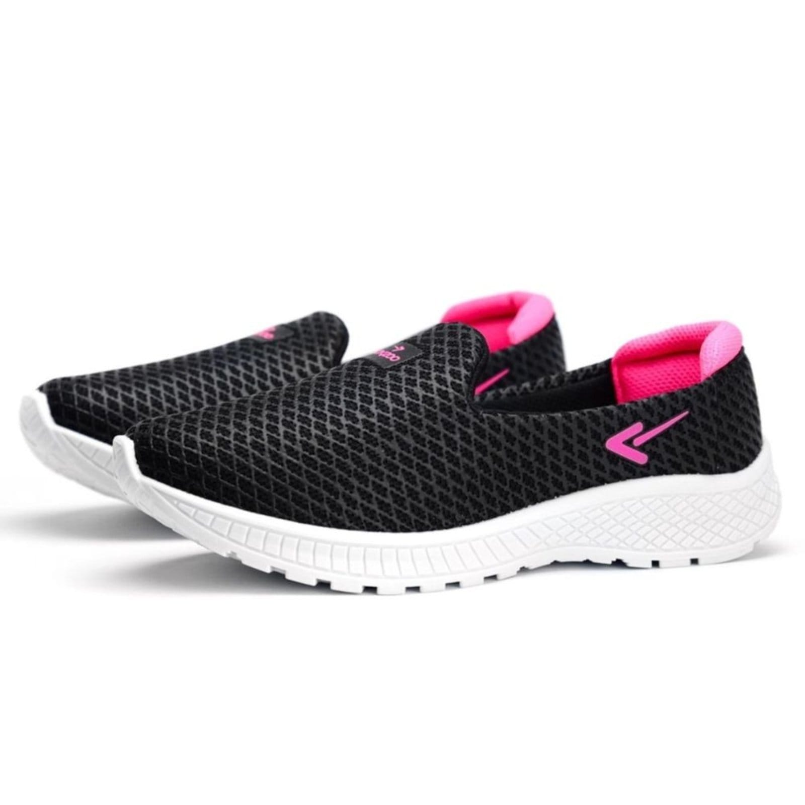 Vista 2 Tênis Feminino Running Box 200 Preto E Pink Box 200 preto pink
