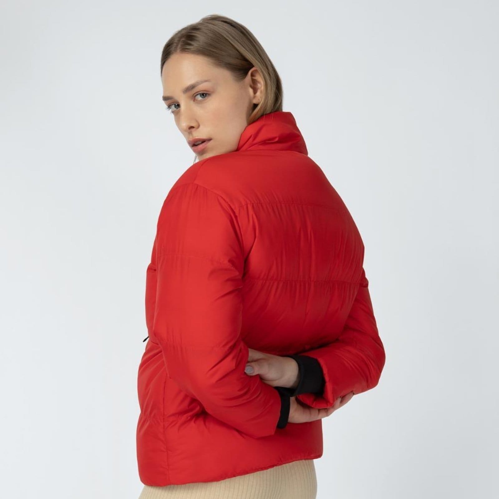 Vista 2 Jaqueta Fila Round Feminina Fila incolor