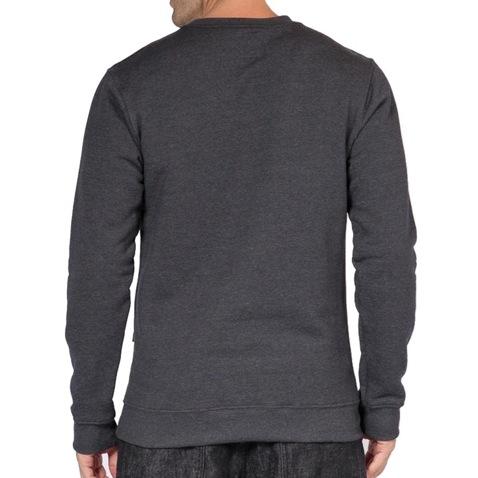 Vista 2 Moletom Rip Curl Careca Brand Stack WT25 Black Marle Rip Curl preto black