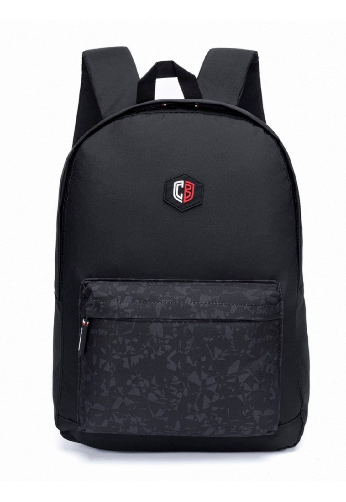 Vista principal Mochila Coban Casual Reforçada Espaçosa COBAN preto