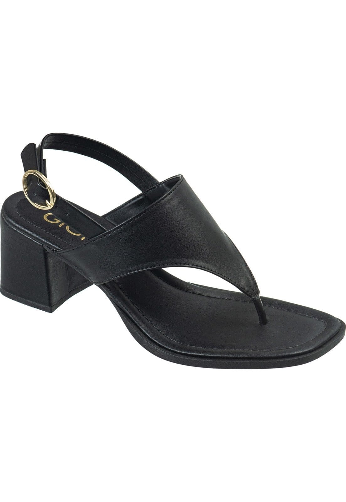 Sandália Feminina GiGiL Anabela Plataforma Salto Bloco Asa Delta Confortável