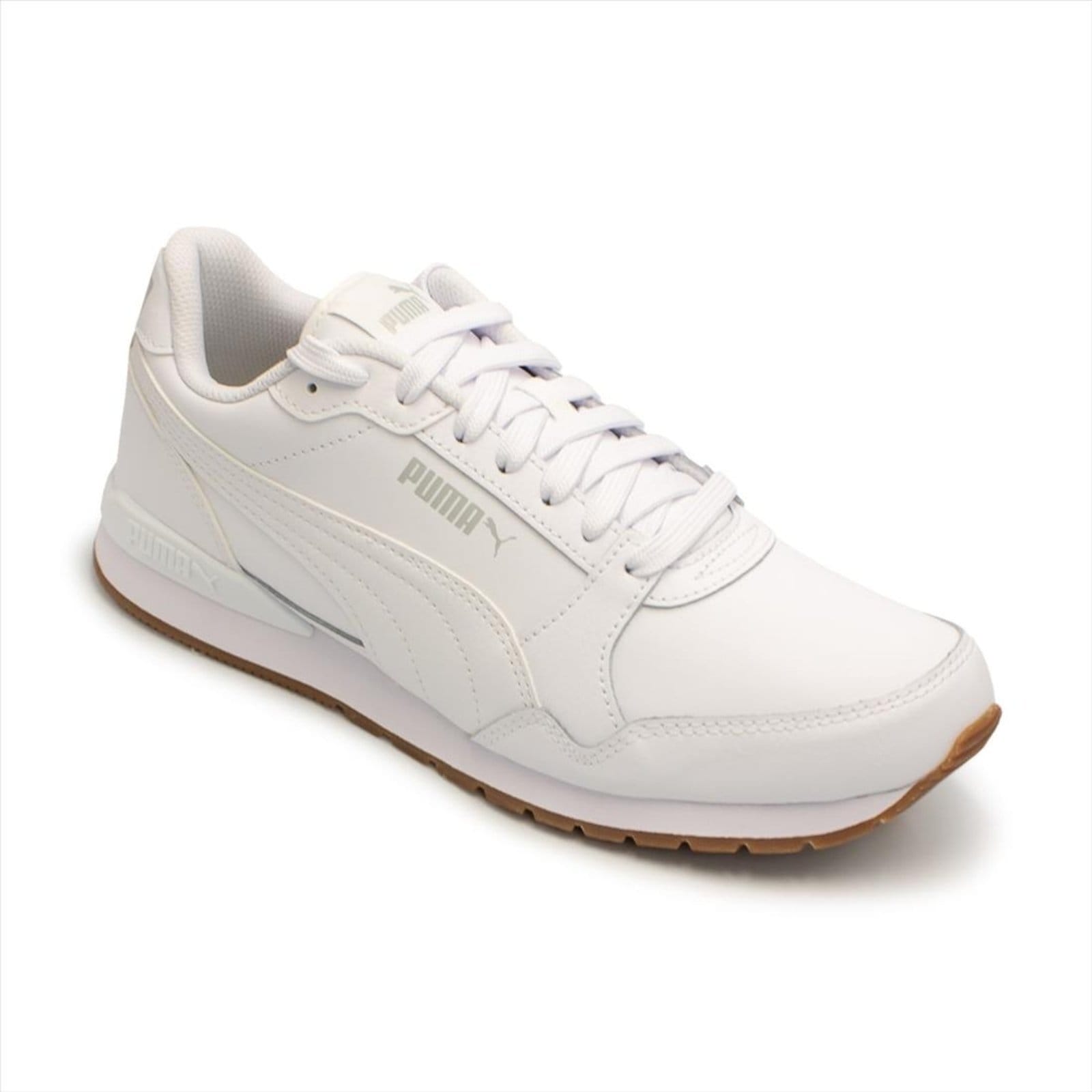 Vista 2 Tênis Puma Unissex St Runner V3 L Puma branco