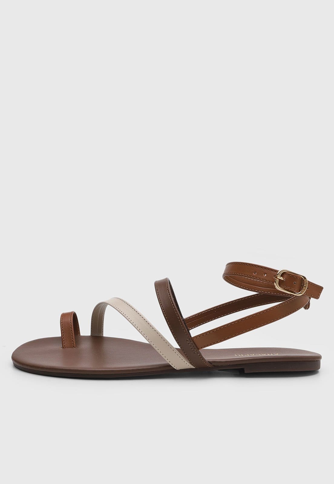 Rasteira Feminina Anacapri Tiras Fechada