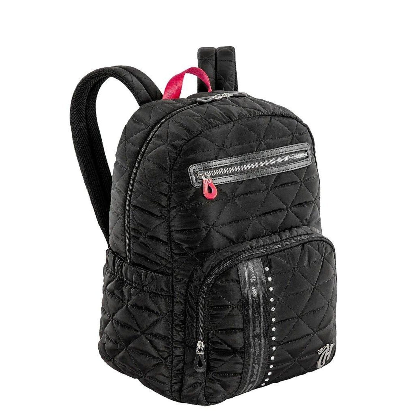 Vista 2 Infantil - Mochila Sestini Capricho Grande Feminino Dark Preto Sestini incolor