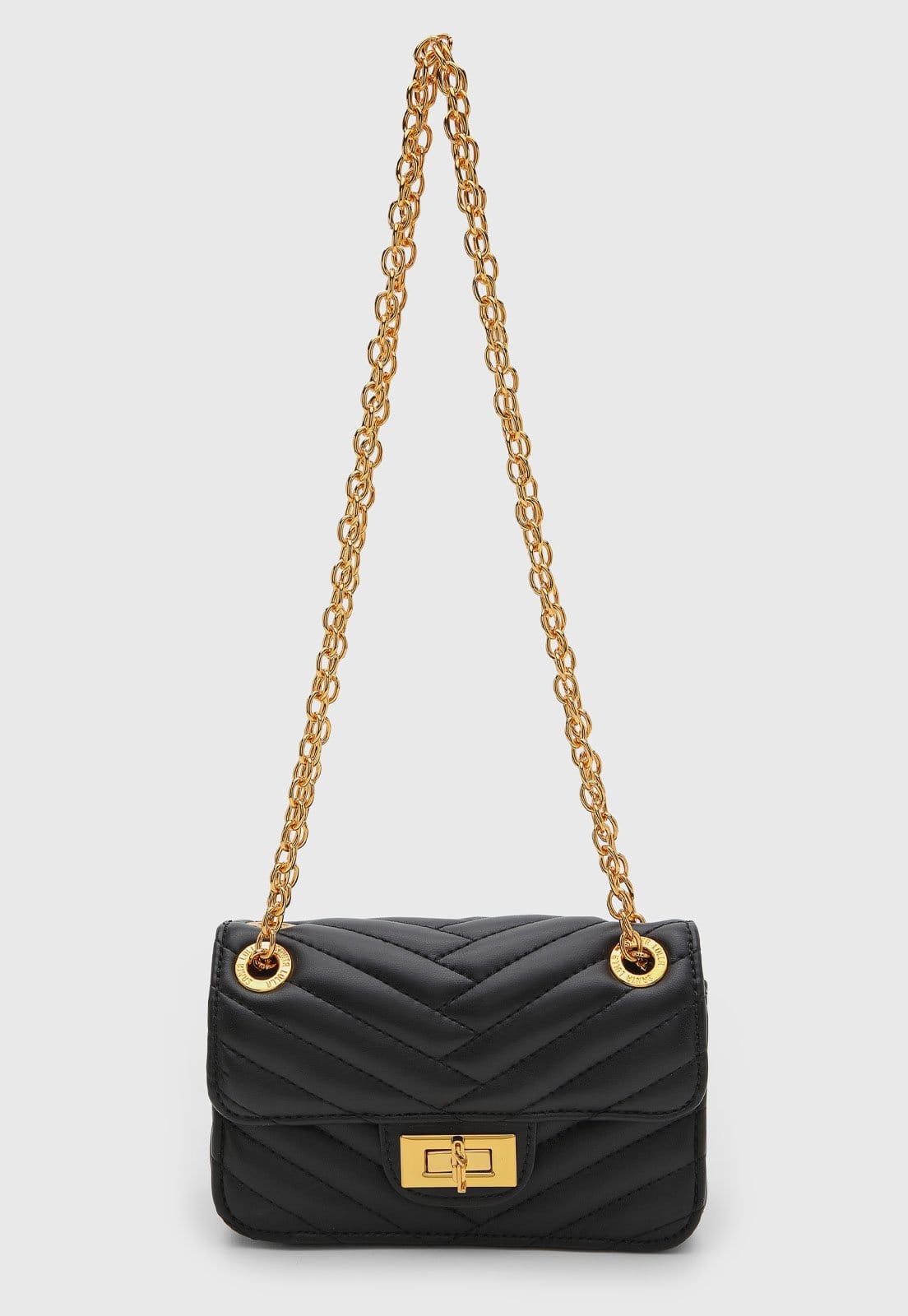 Bolsa Feminina Santa Lolla Matelassada Preta