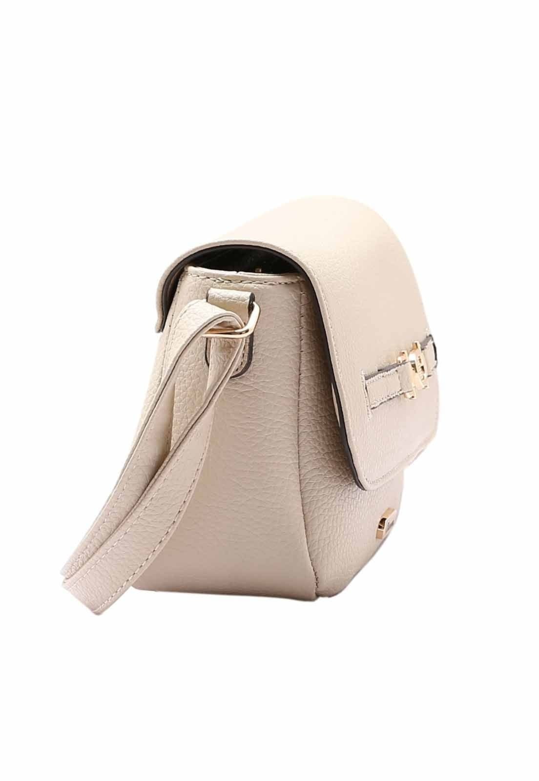 Vista 2 Bolsa Feminina Chenson Original Minimalista Transversal 3485021 Chenson bege