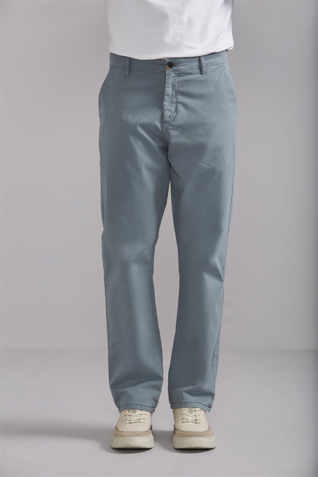HIGHSTIL Calça Chino Comfort Acinzentado