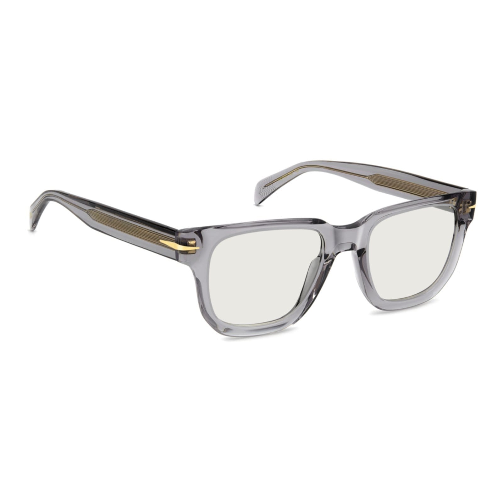 Vista 2 Armação de Óculos David Beckham DB 7130 Kb7 David Beckham cinza