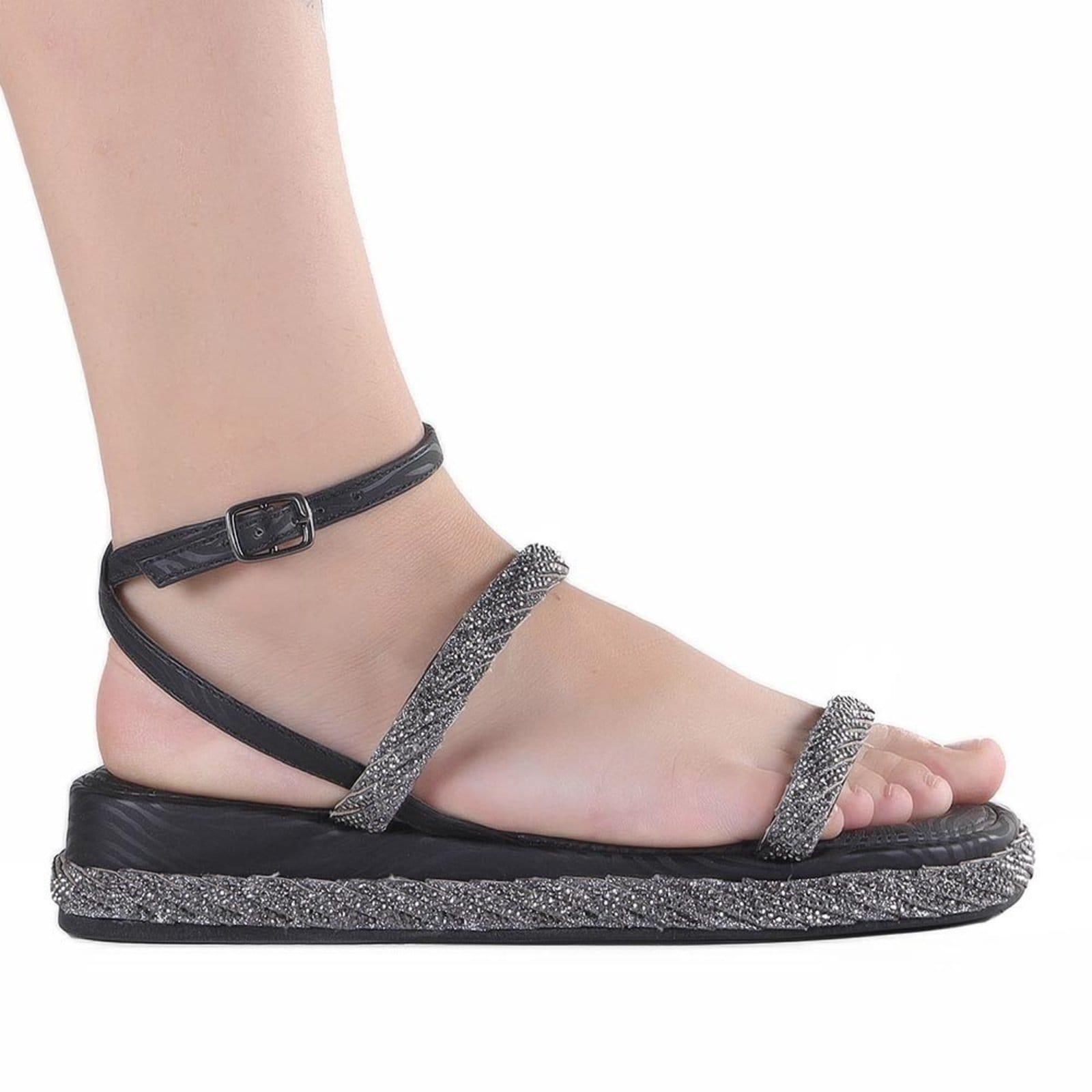 Sandália Feminina Zariff D617pl Zariff