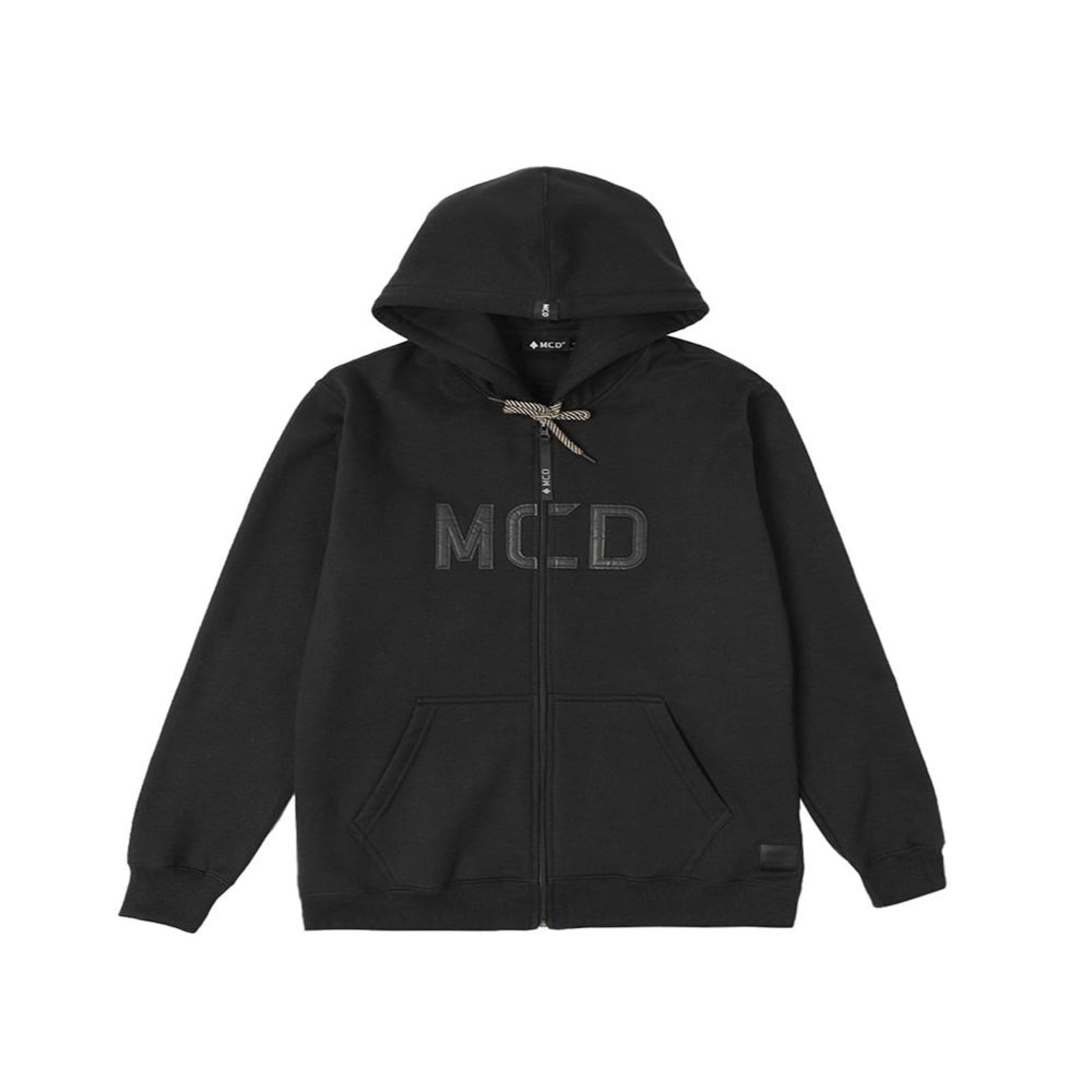 Vista principal Moletom MCD Canguru Aberto Logo WT24 Masculino MCD preto
