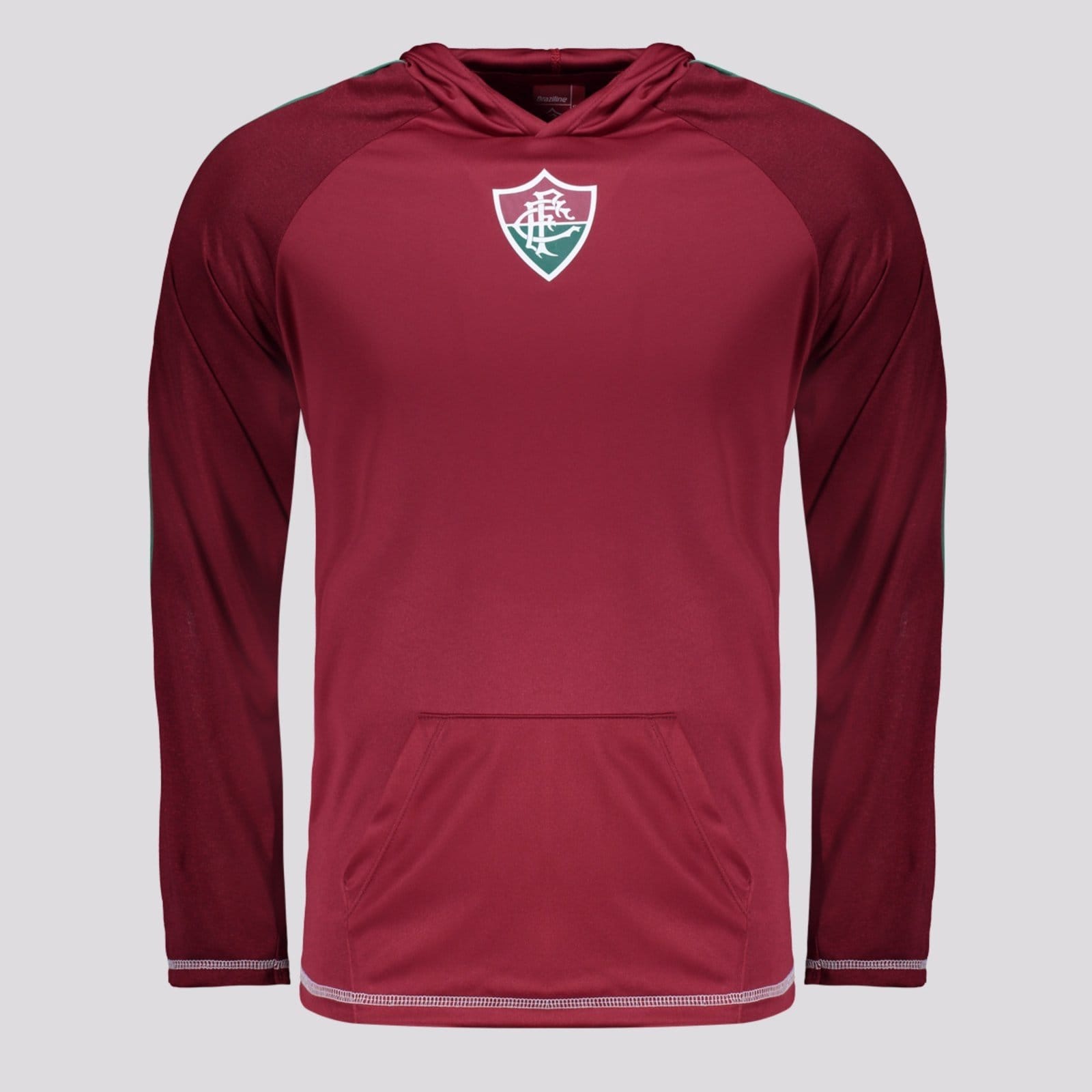 Blusa Fluminense Laçado Manga Longa Bordô