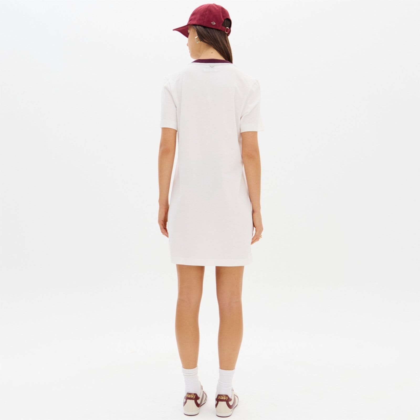 Vista 2 Vestido Curto Easy Lança Perfume App Ou26 Off White Feminino Easy Lança perfume amarelo white