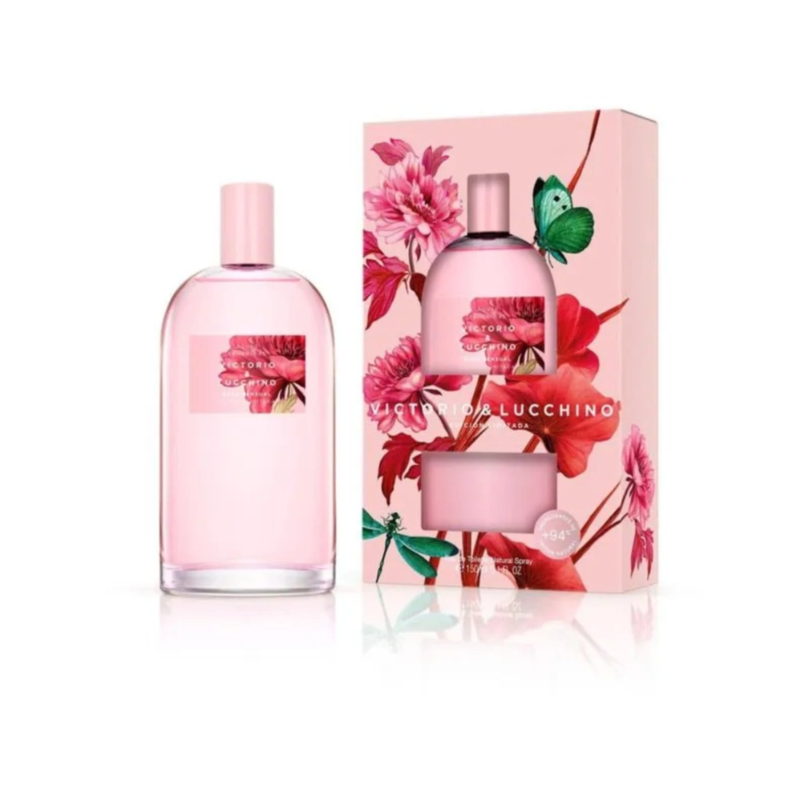 Vista 2 Victorio & Lucchino Água Femeninas Sensual Edición Limitada Eau de Toilette Victorio & Lucchino rosa