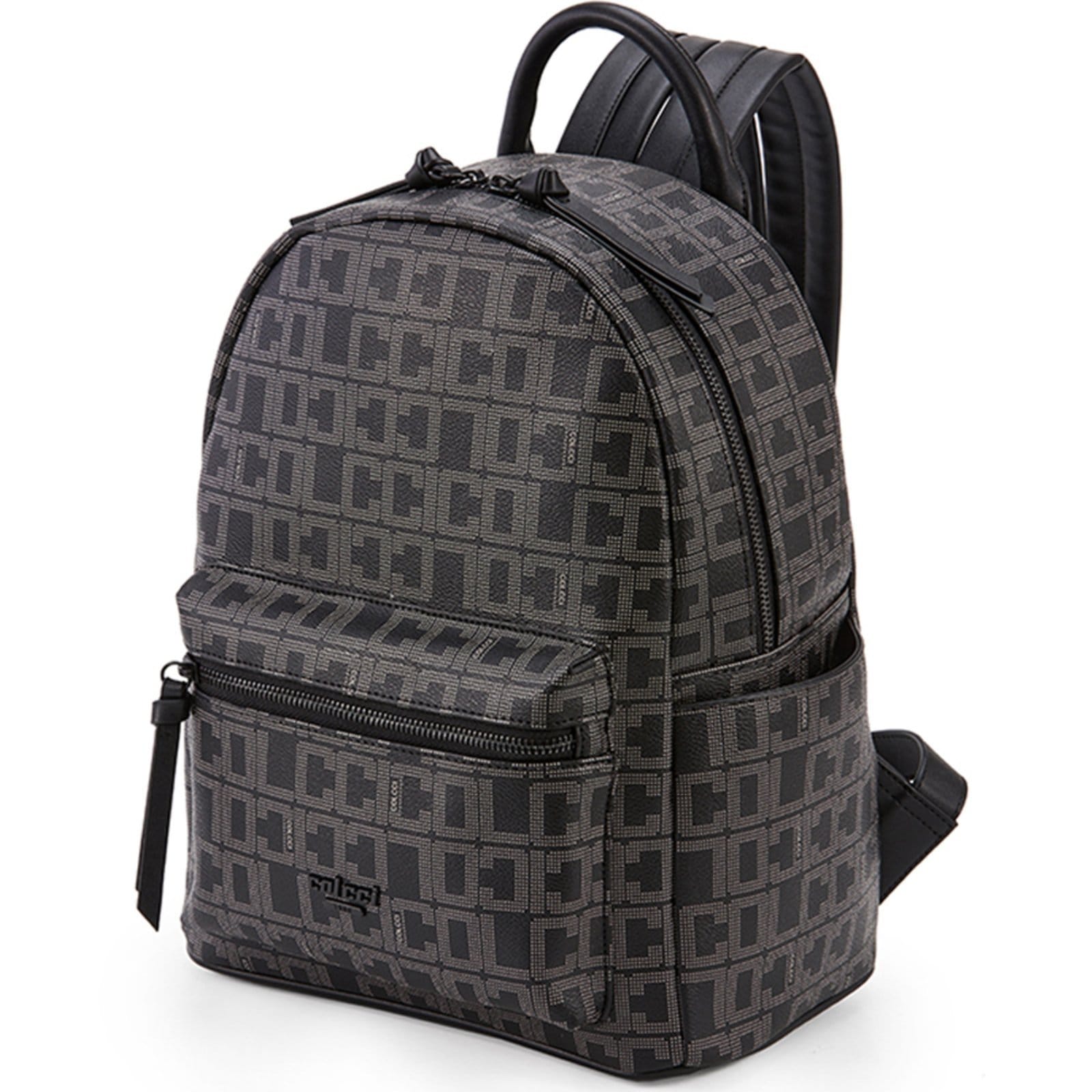 Vista 2 Mochila Colcci Logomania In25 Feminino Colcci preto