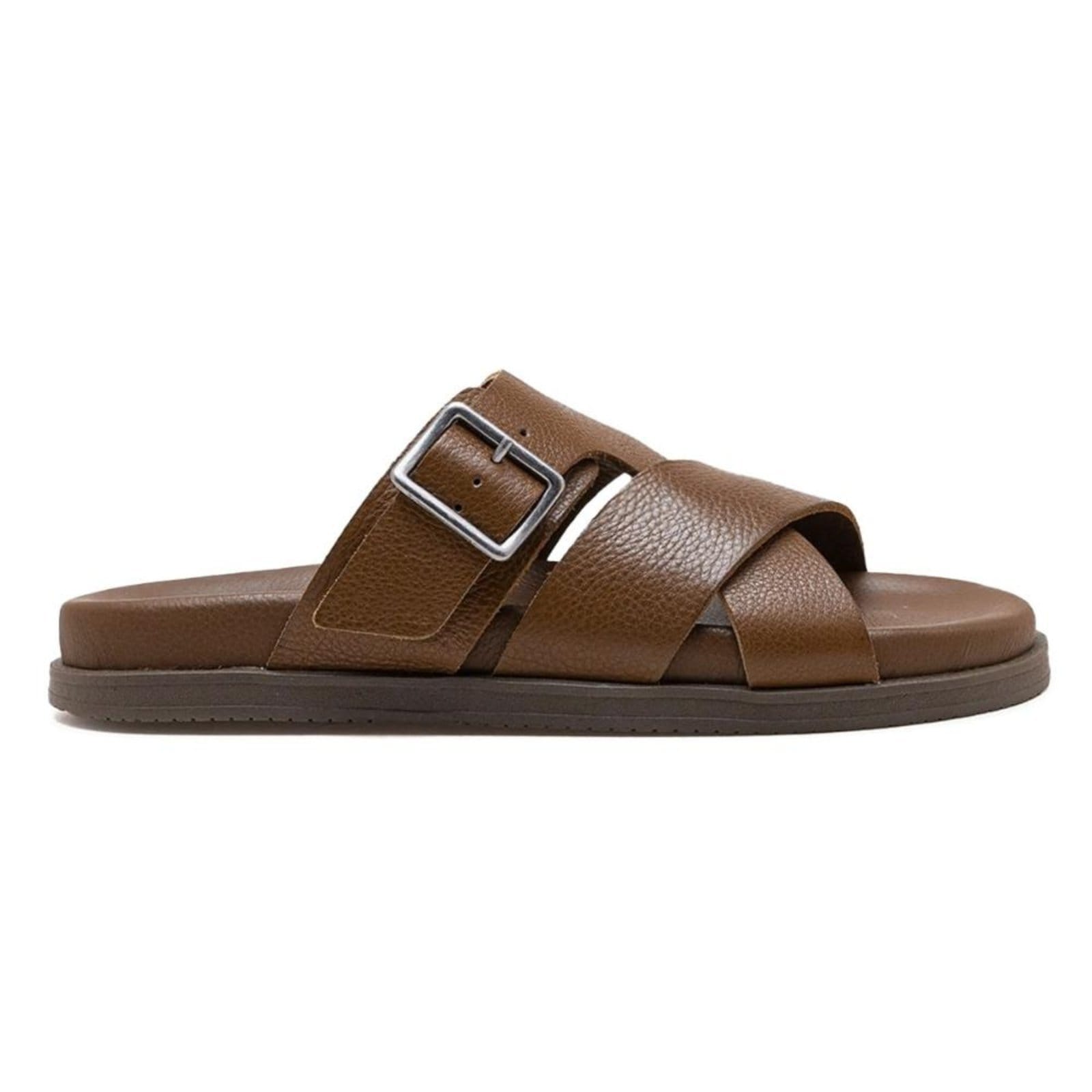 Sandália de Couro Democrata Masculina Dock