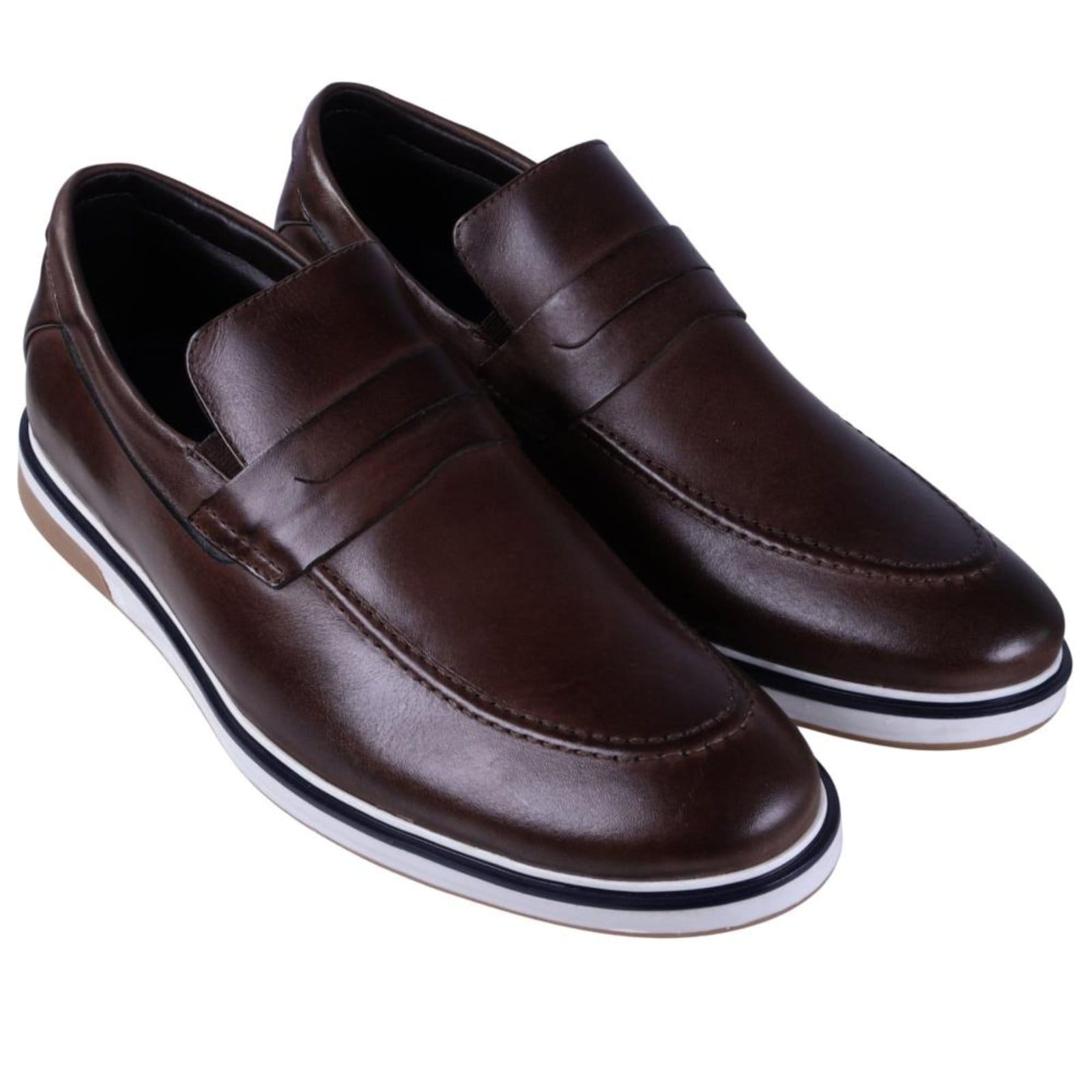 Sapatênis Masculino Zariff 0750 Brown/Preto Incolor - 2