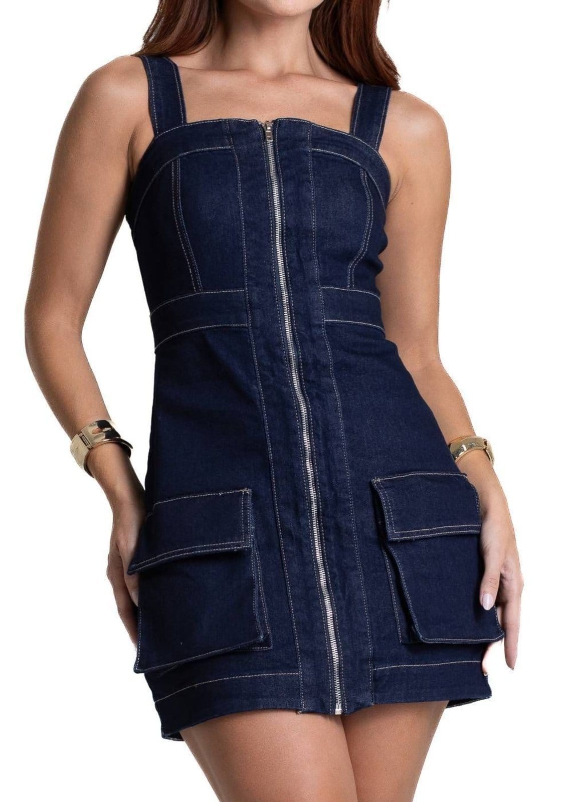 Vestido Jeans Sawary - 281110