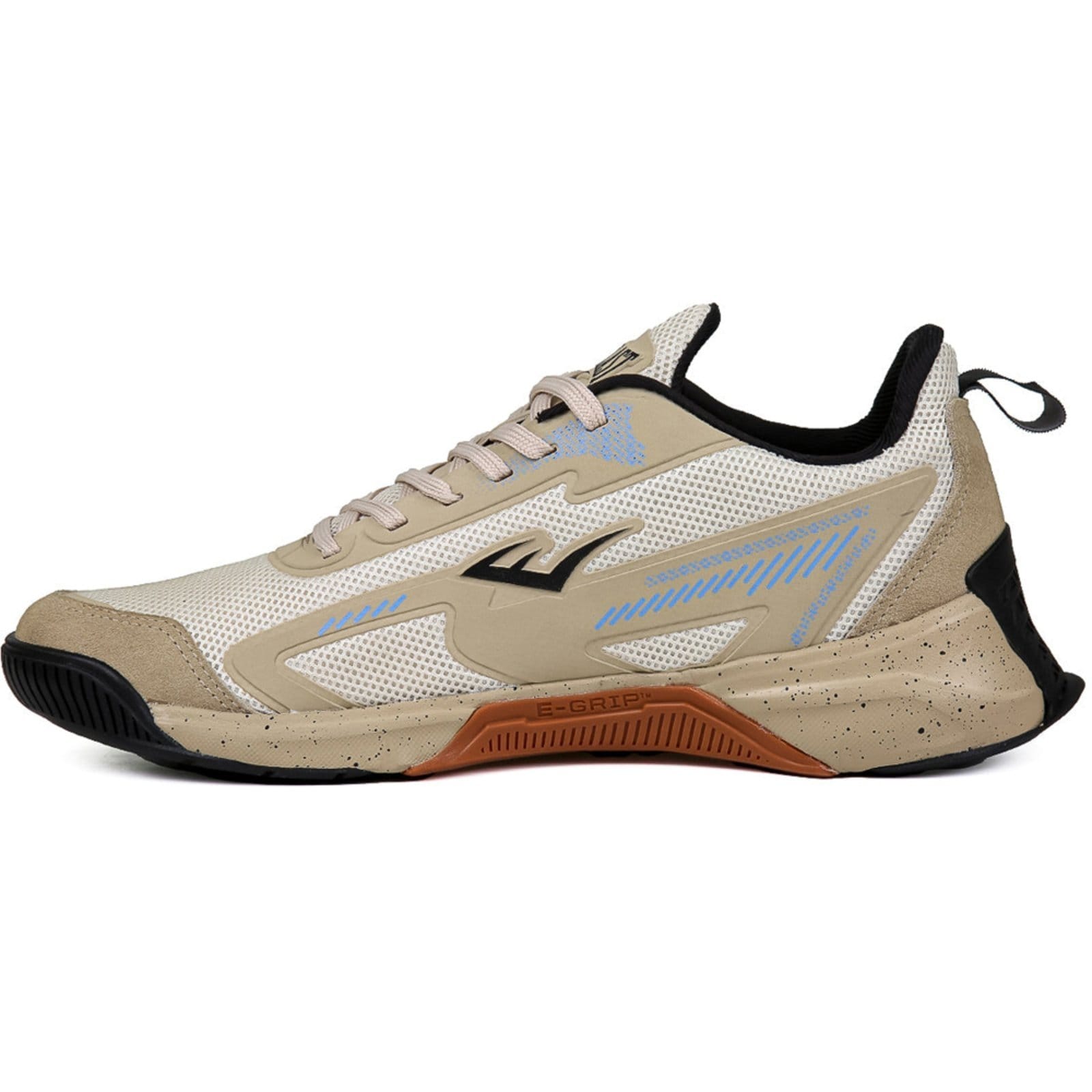 Vista 2 Tênis Everlast Jump 5 Low e Preto Unissex Everlast bege