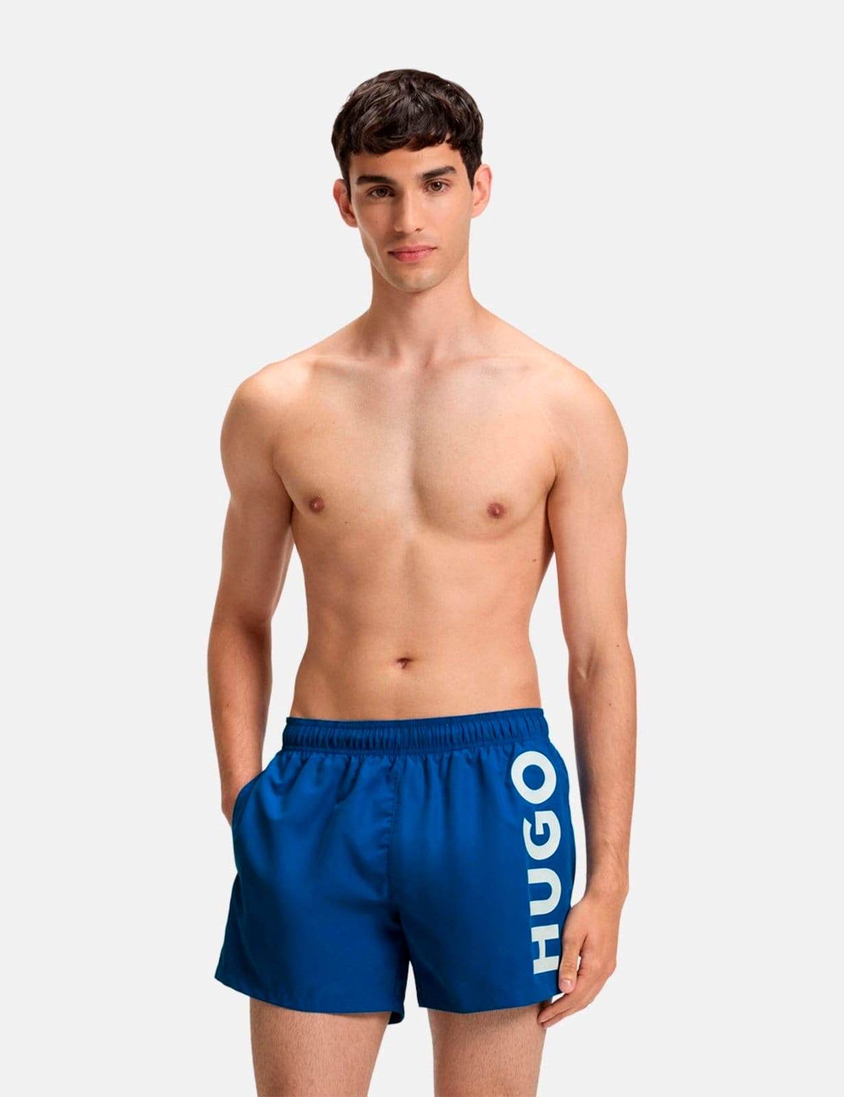 Short Hugo Boss Masculino Regular Beachwear Abas Royal